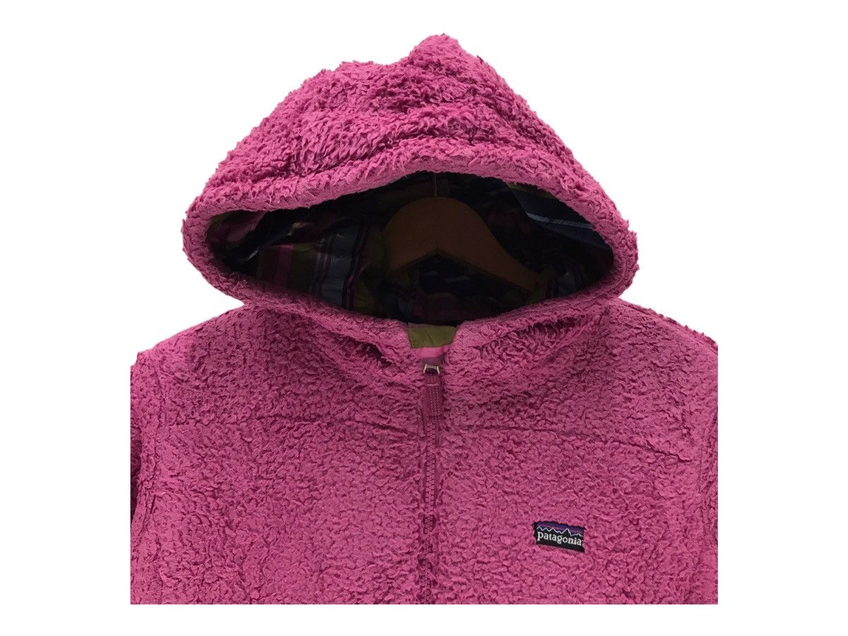 Patagonia × Vintage Vintage Patagonia Hoodie Reversible Jacket Fleece Puffer Size M / US 6-8 / IT 42-44 - 8 Thumbnail