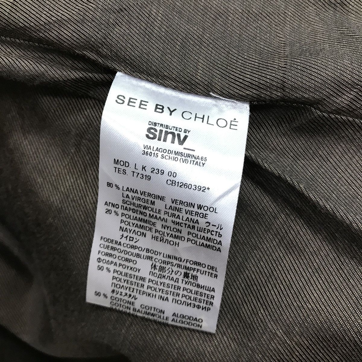Chloe Vintage Chloe SeebyChloé Jacket SeebyChloé Designer Fashion Size XS / US 0-2 / IT 36-38 - 10 Thumbnail