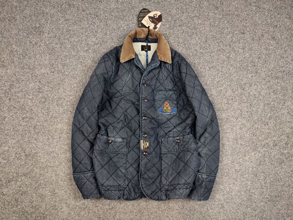 Vivienne westwood mens outlet denim jacket