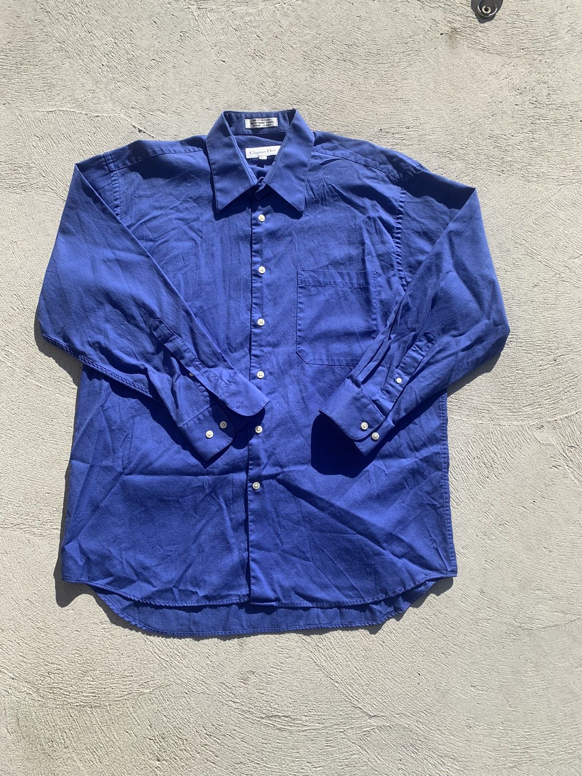 Christian Dior Monsieur Christian Dior Dress-Shirt 16(32/33) Size US L / EU 52-54 / 3 - 2 Thumbnail