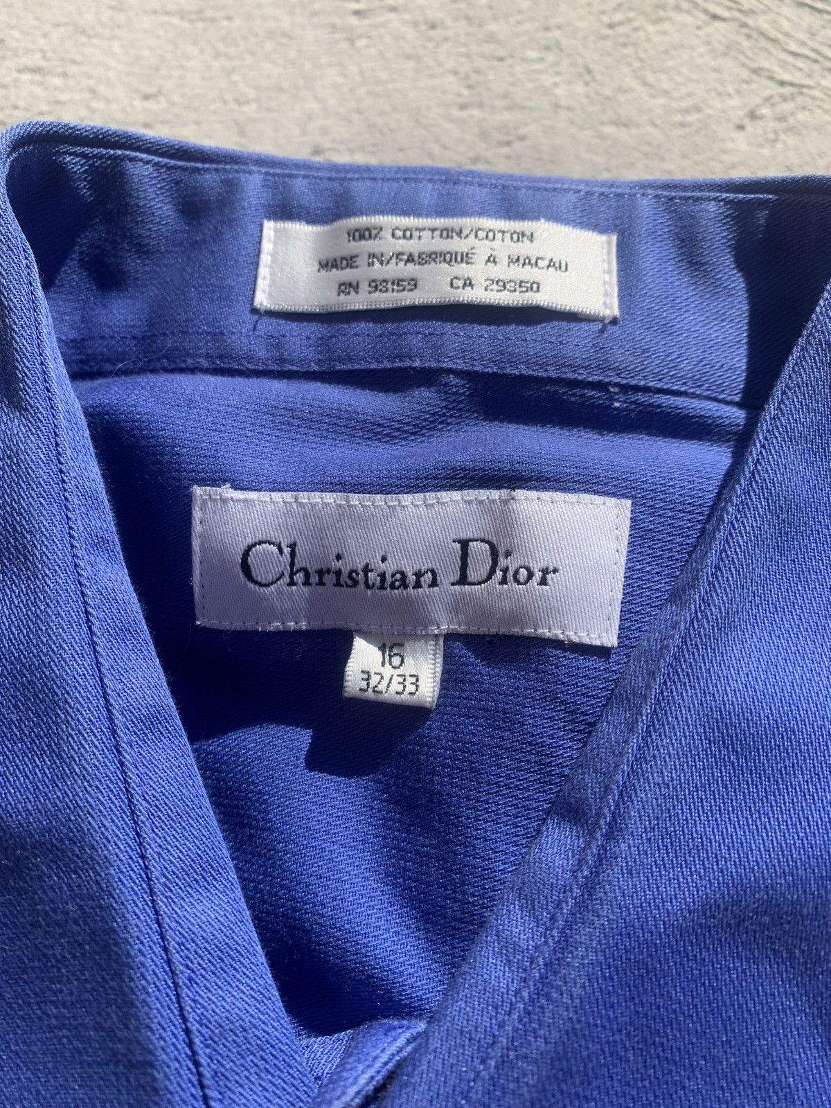Christian Dior Monsieur Christian Dior Dress-Shirt 16(32/33) Size US L / EU 52-54 / 3 - 5 Thumbnail
