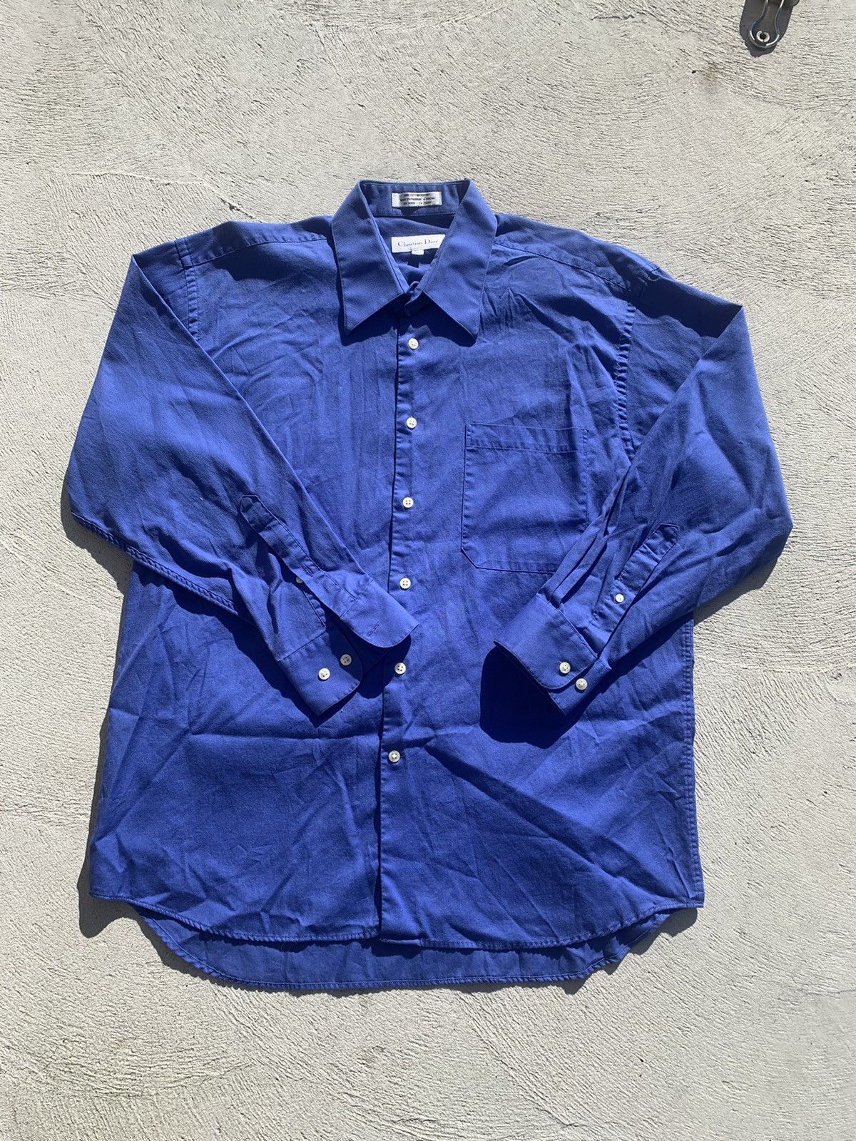 Christian Dior Monsieur Christian Dior Dress-Shirt 16(32/33) Size US L / EU 52-54 / 3 - 1 Thumbnail