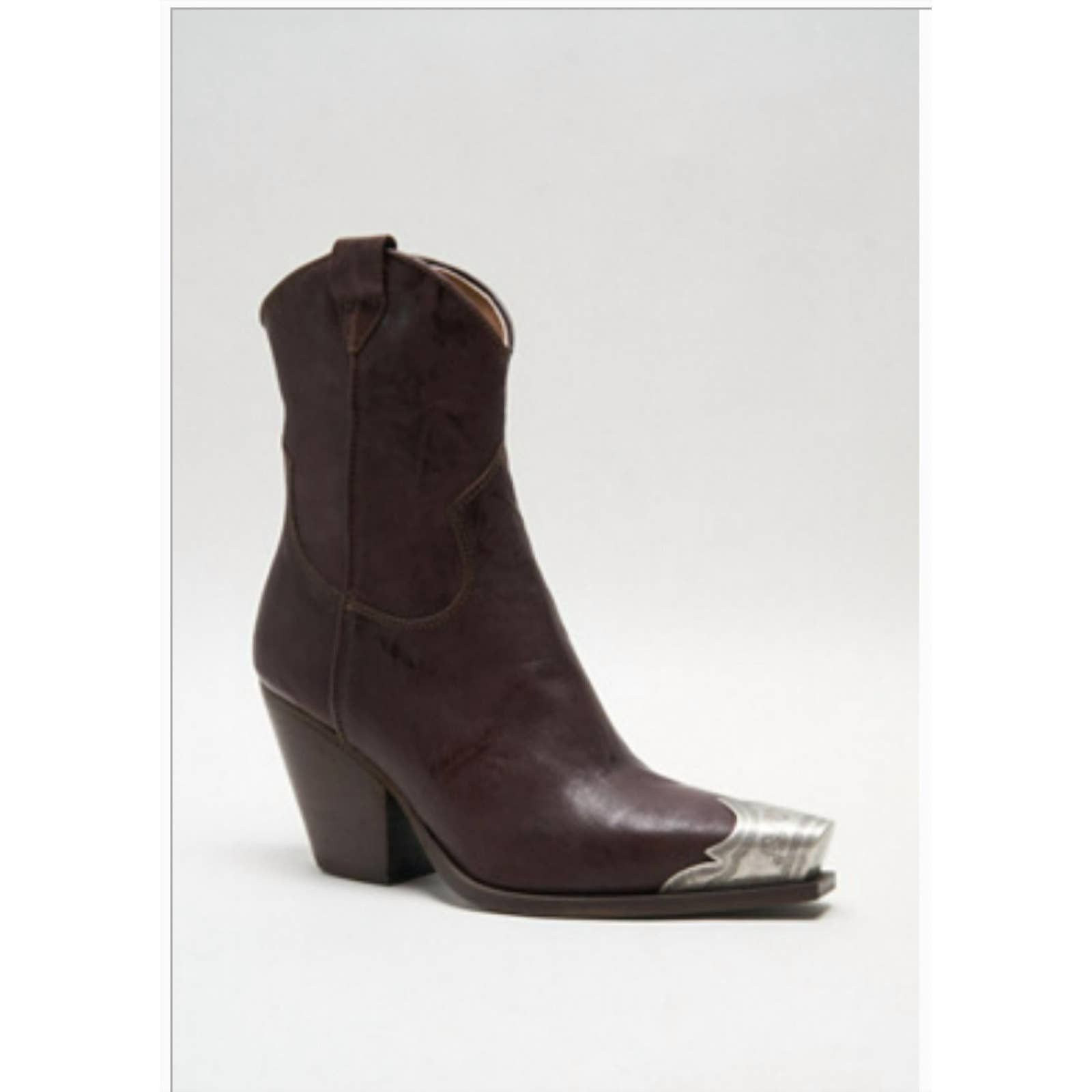 Free People Brayden Western Boots In Hot Fudge Grailed