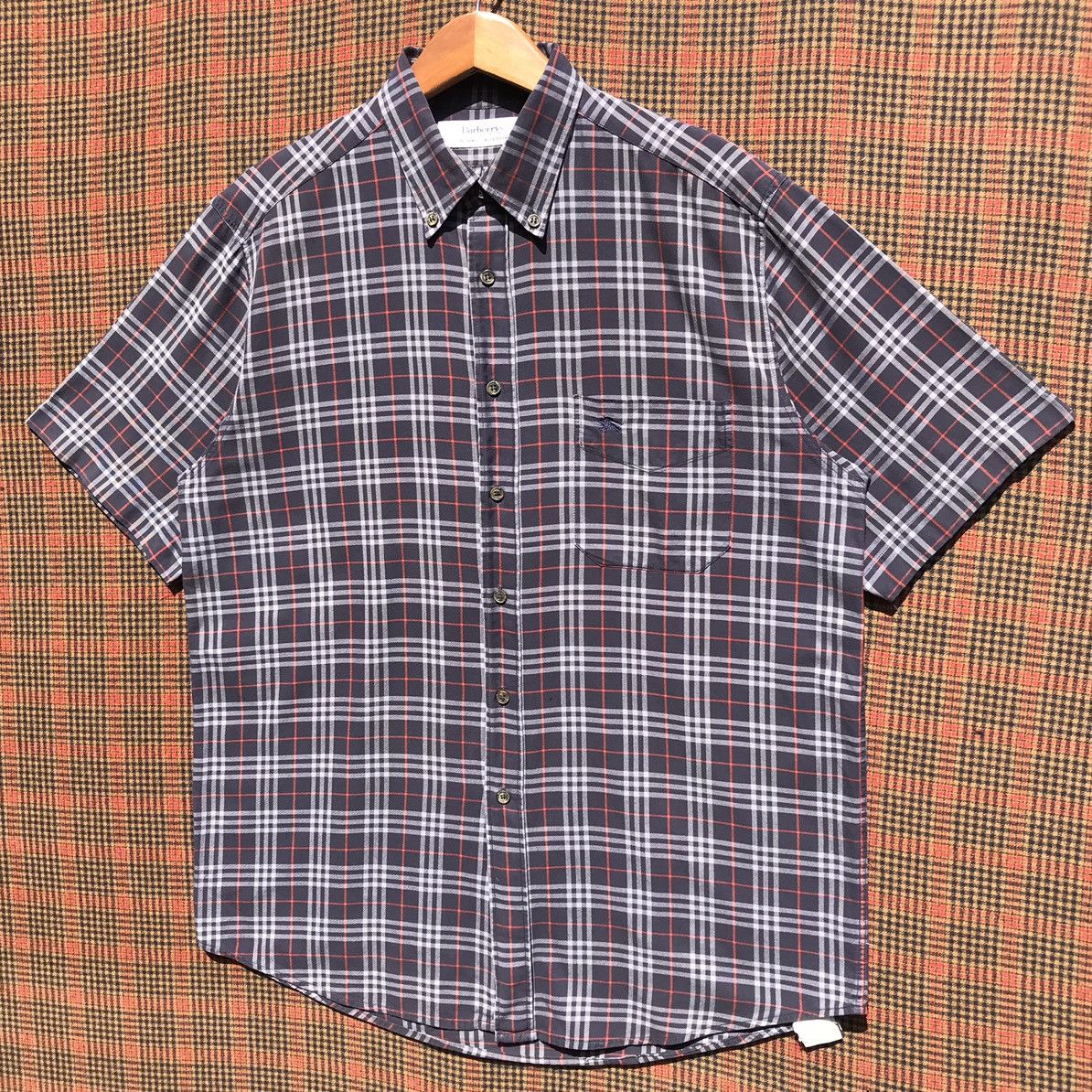 Burberry Vintage Burberrys Nova Check Shirt Burberry Size US M / EU 48-50 / 2 - 3 Thumbnail
