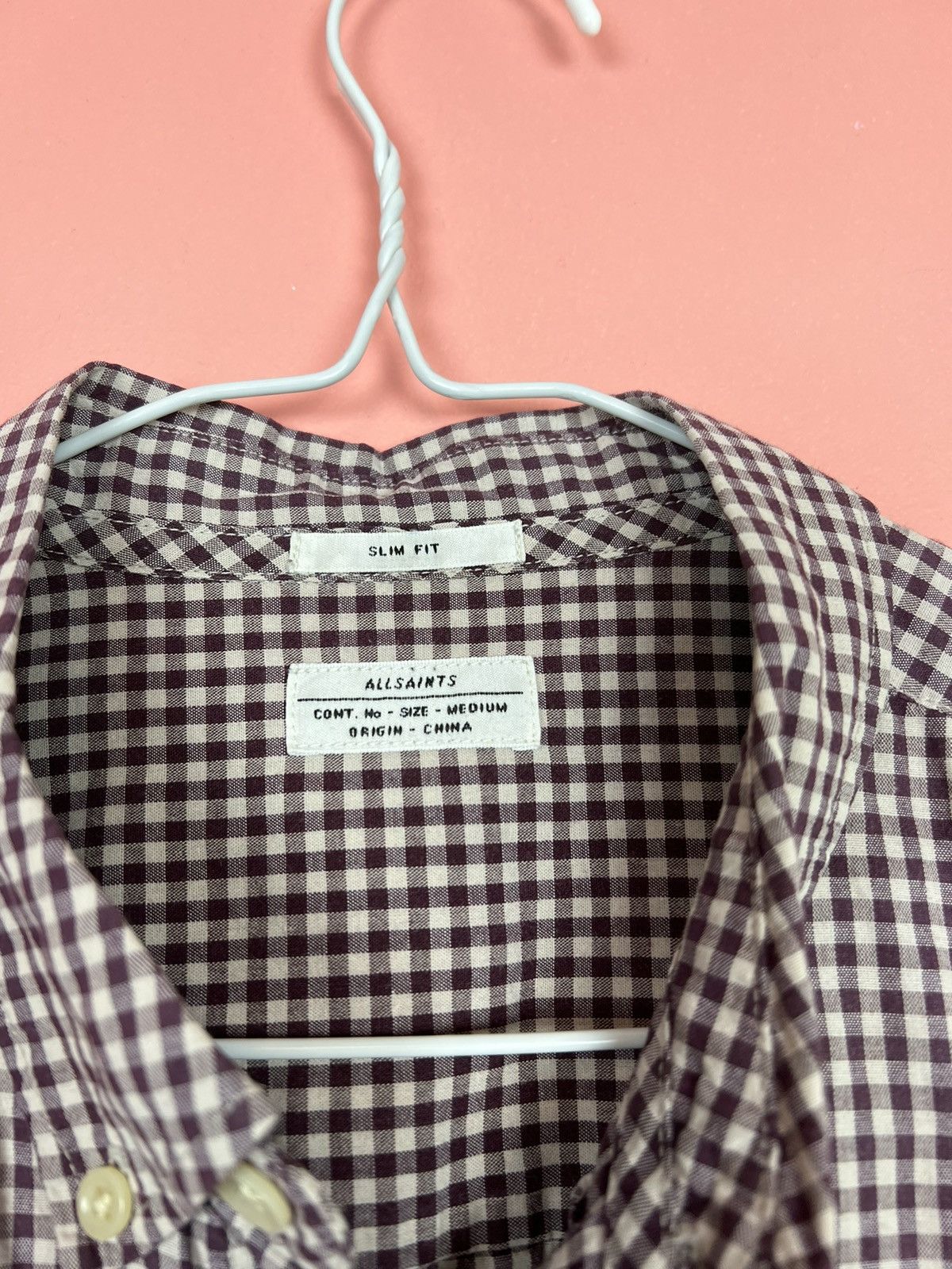 Allsaints Allsaints vintage shirt streetwear American stile Size US M / EU 48-50 / 2 - 3 Thumbnail