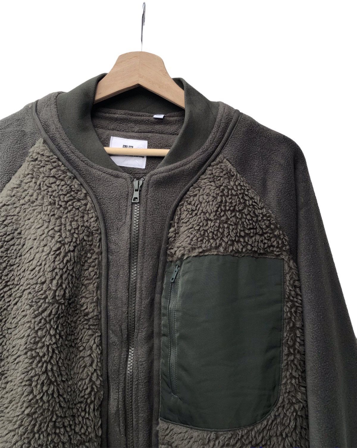 Uniqlo × White Mountaineering Uniqlo White Mountaineering Fleece Jacket Size US M / EU 48-50 / 2 - 4 Thumbnail