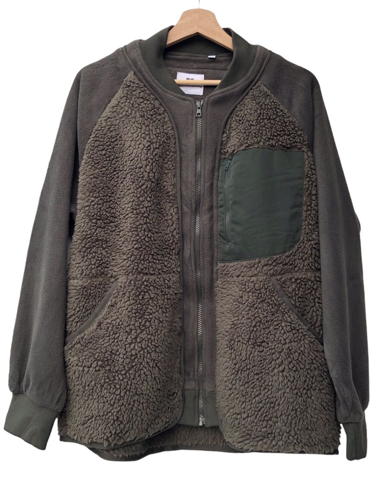 Uniqlo × White Mountaineering Uniqlo White Mountaineering Fleece Jacket Size US M / EU 48-50 / 2 - 1 Thumbnail