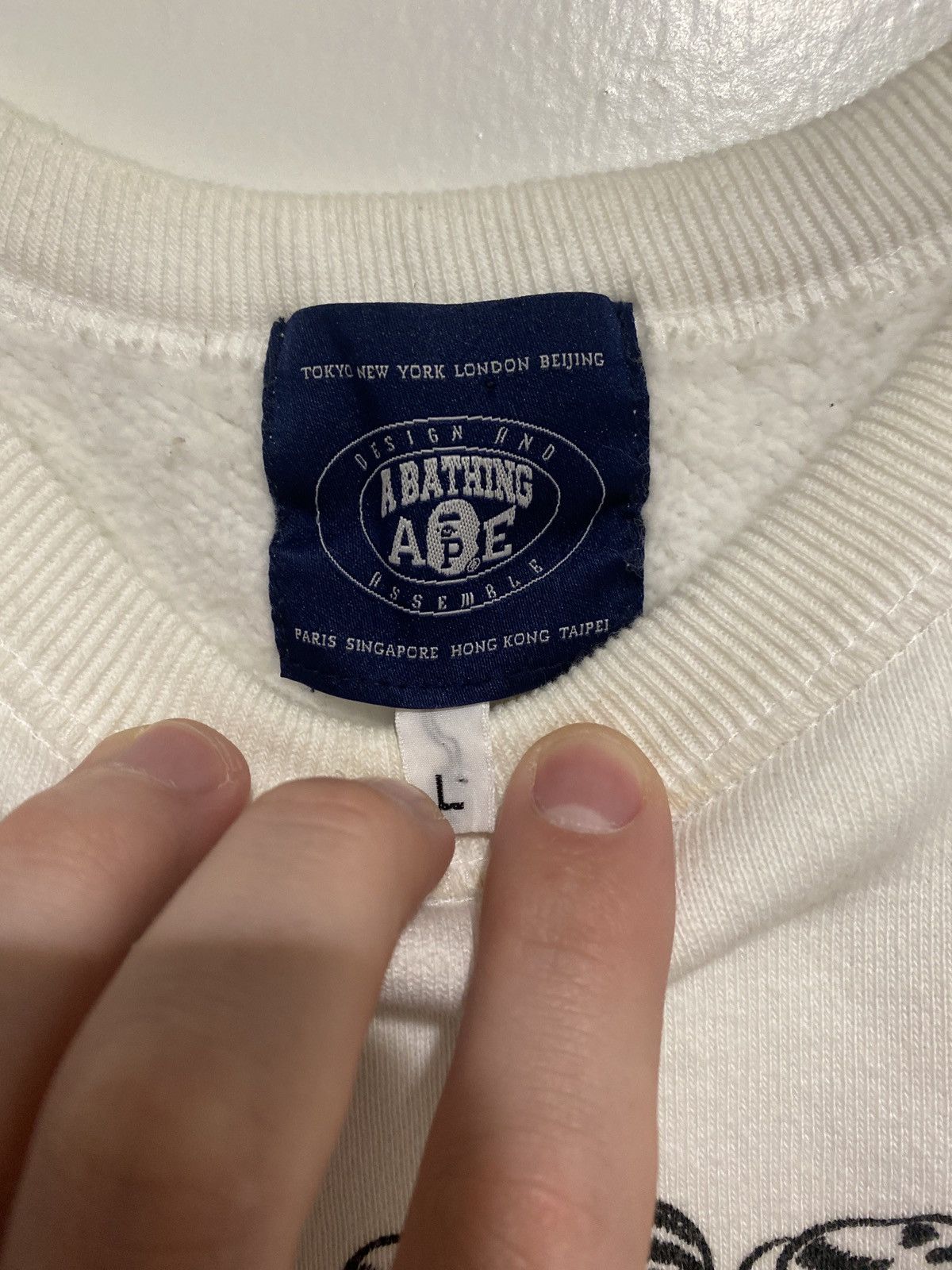 Bape Bape varsity sweatshirt - Large Size US L / EU 52-54 / 3 - 8 Thumbnail
