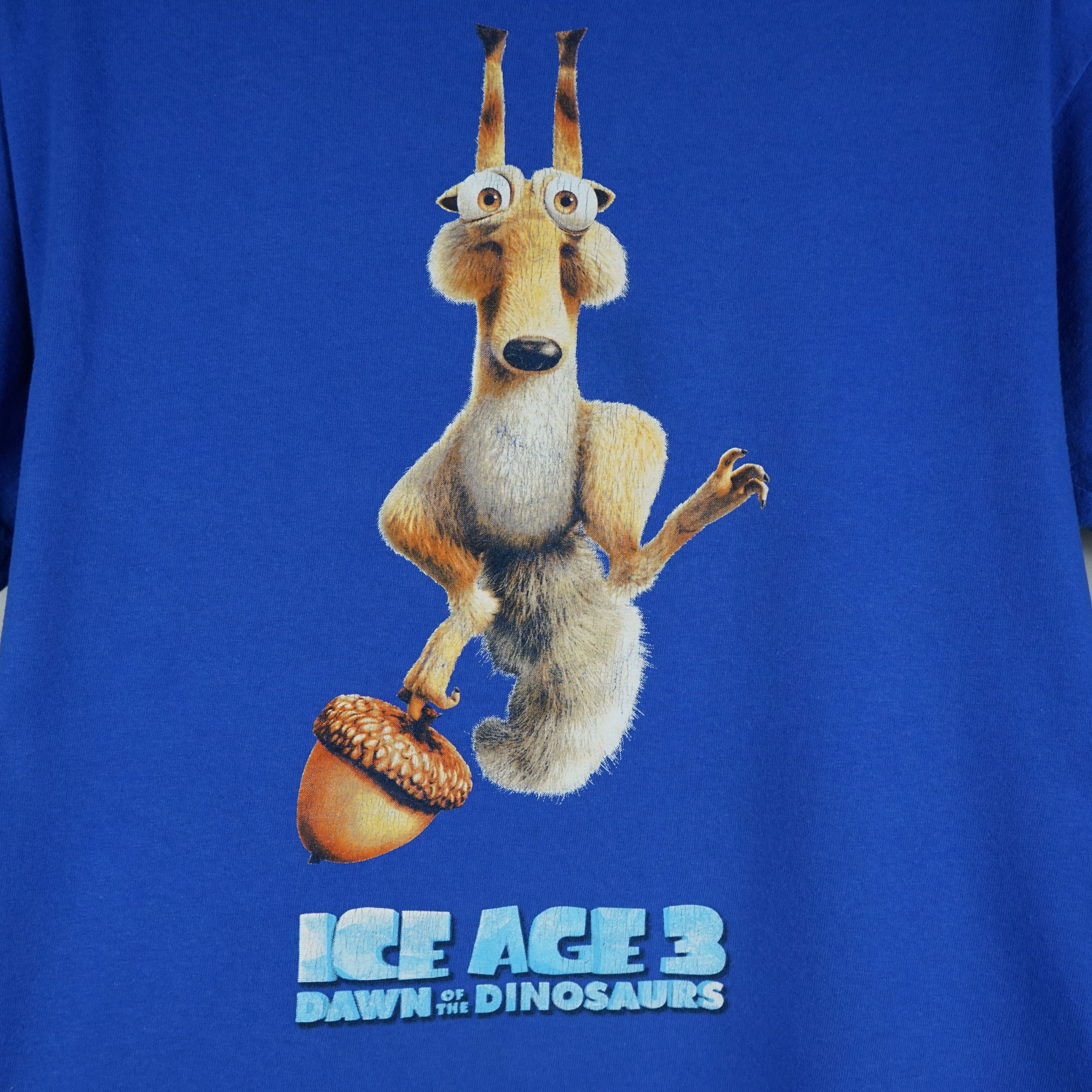 Cartoon Network × Vintage 2009 Ice Age 3 promo t-shirt Size US M / EU 48-50 / 2 - 2 Thumbnail