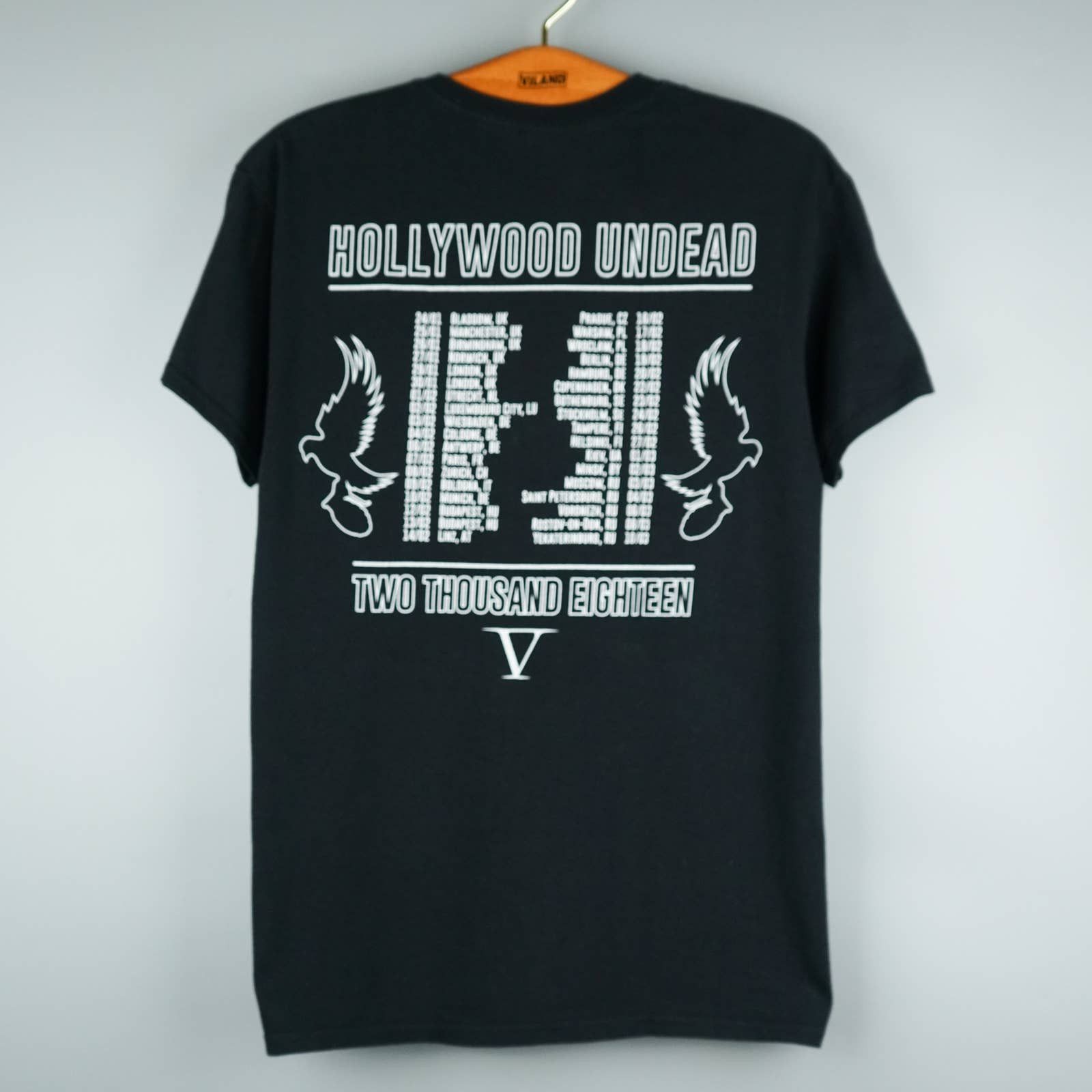 Band Tees × Vintage 2018 Hollywood Undead t shirt Size US M / EU 48-50 / 2 - 5 Thumbnail