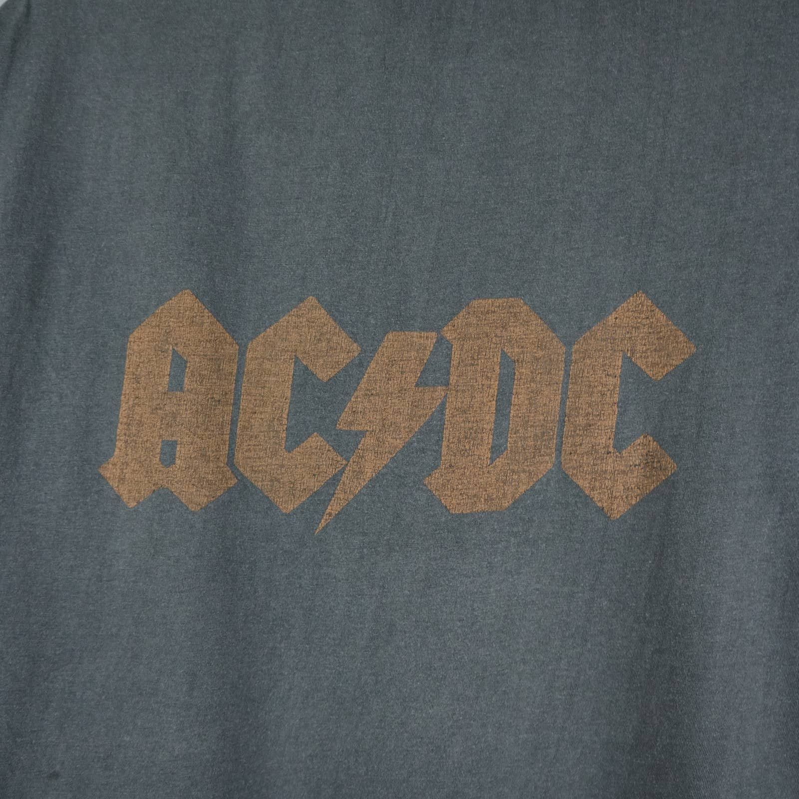 Band Tees × Vintage 1990s Hells Bells ACDC Distressed tee Size US L / EU 52-54 / 3 - 9 Thumbnail