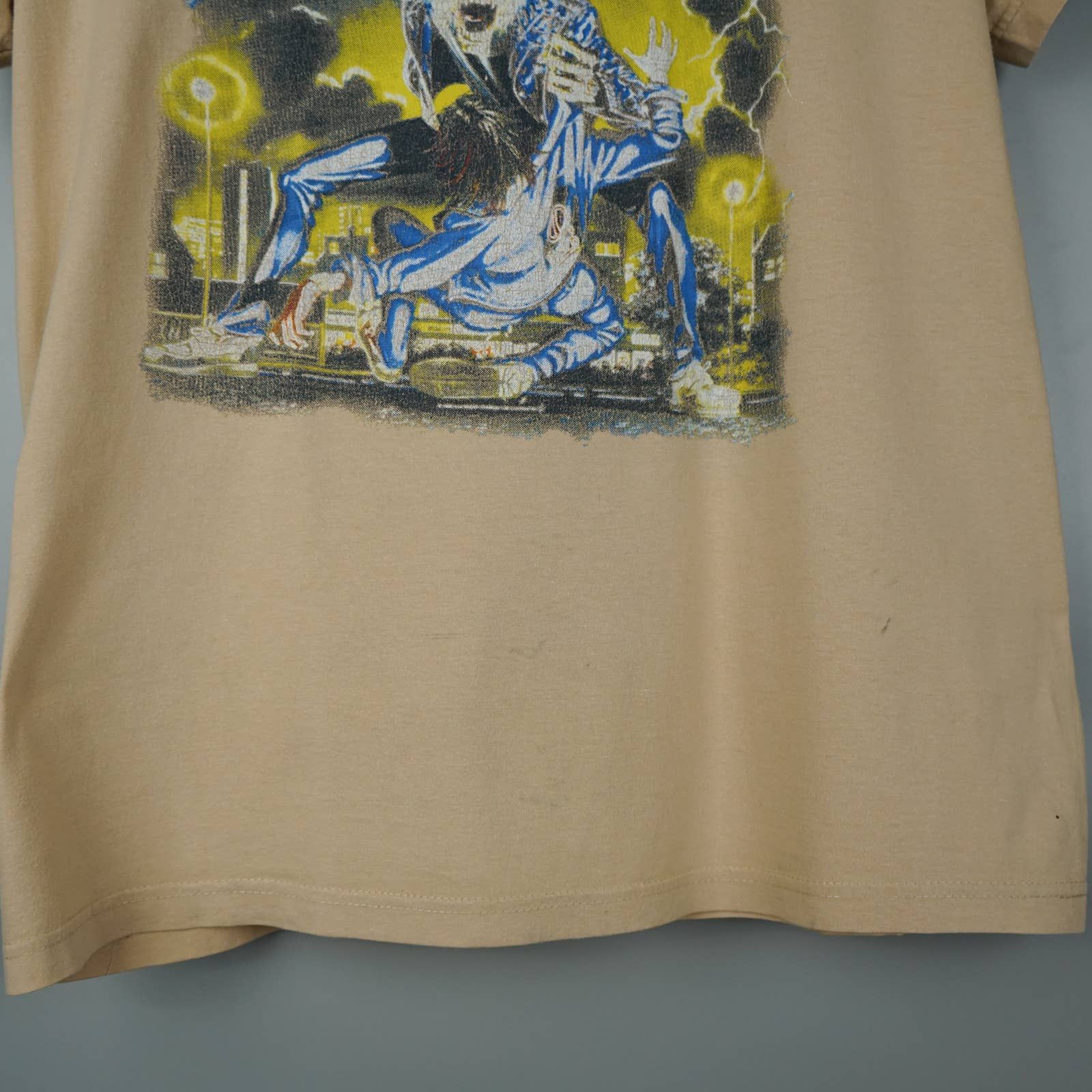 Band Tees × Vintage 1991 Iron Maiden t shirt Size US L / EU 52-54 / 3 - 5 Thumbnail