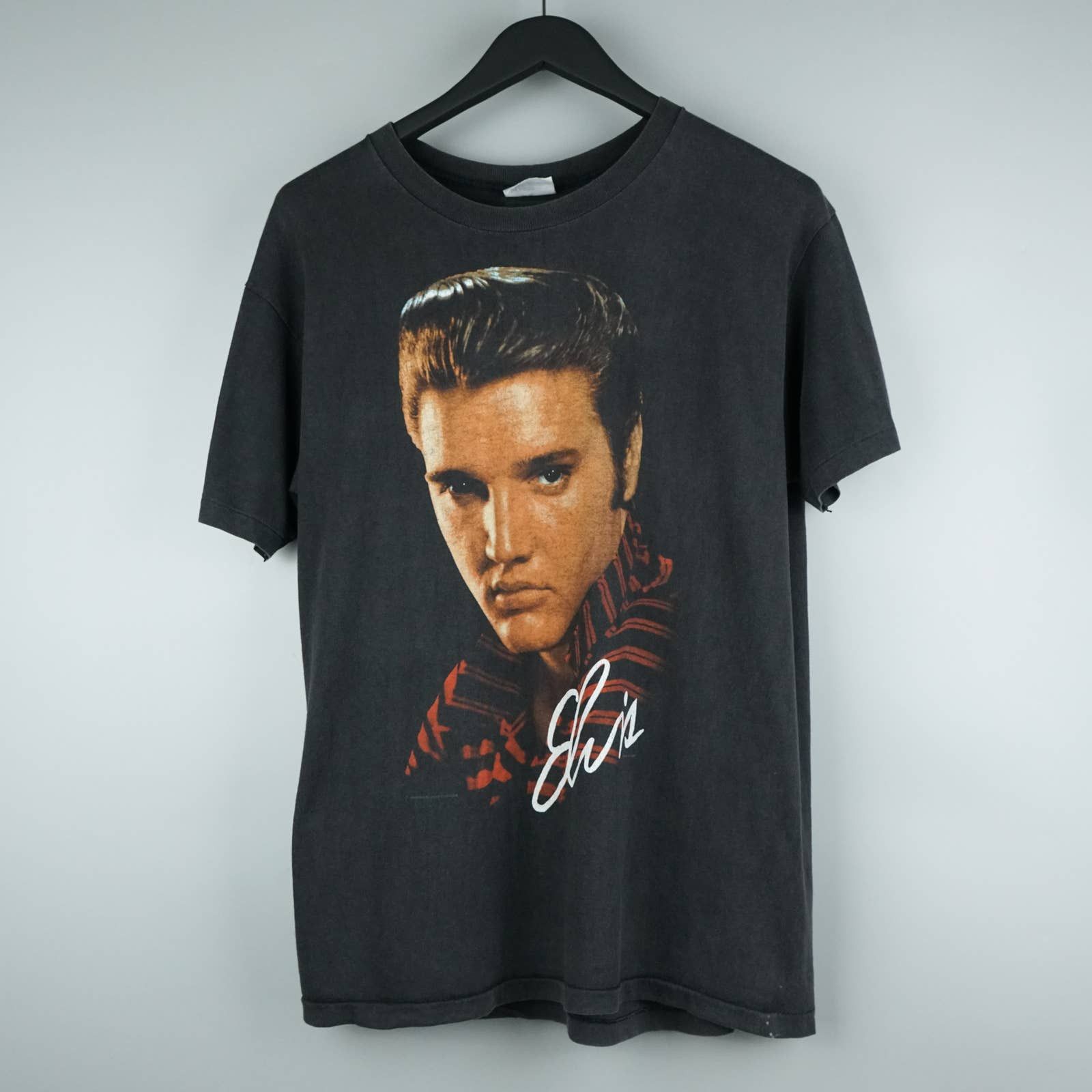 Band Tees × Vintage 1990 Elvis Prestley t shirt Size US L / EU 52-54 / 3 - 1 Thumbnail