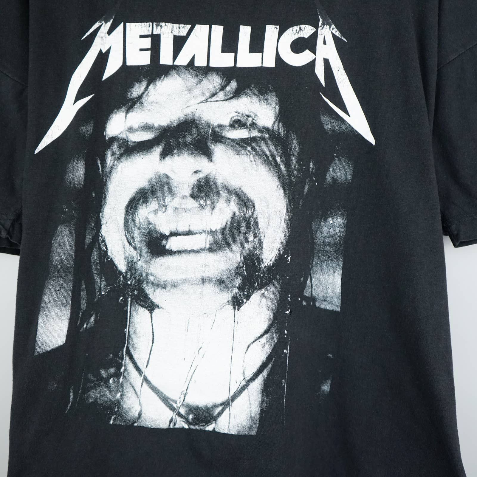 Band Tees × Vintage Vintage Metallica t shirt 1990s Size US L / EU 52-54 / 3 - 3 Thumbnail