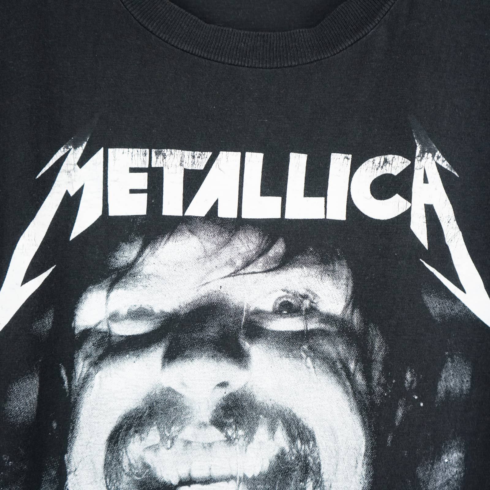 Band Tees × Vintage Vintage Metallica t shirt 1990s Size US L / EU 52-54 / 3 - 5 Thumbnail