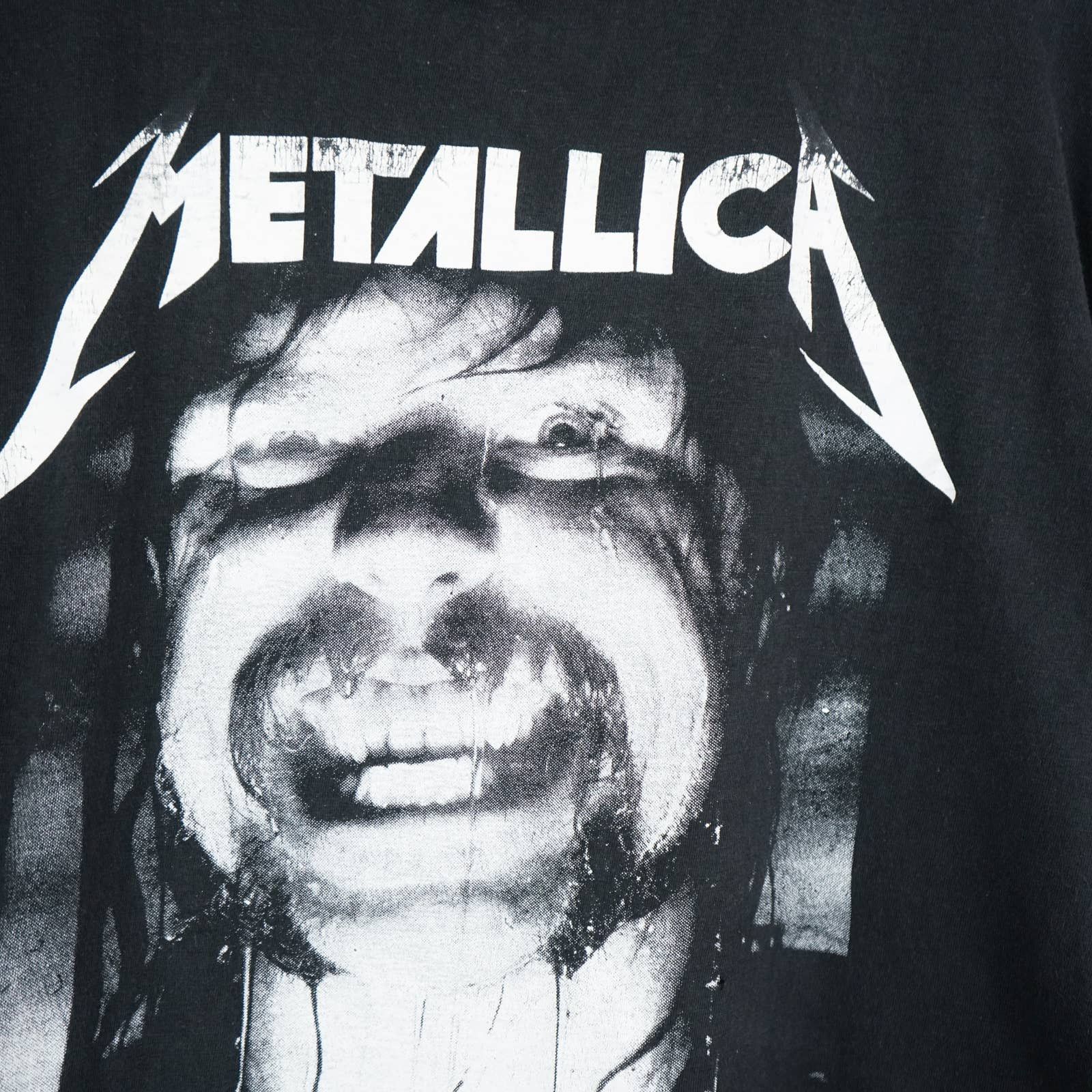 Band Tees × Vintage Vintage Metallica t shirt 1990s Size US L / EU 52-54 / 3 - 2 Thumbnail