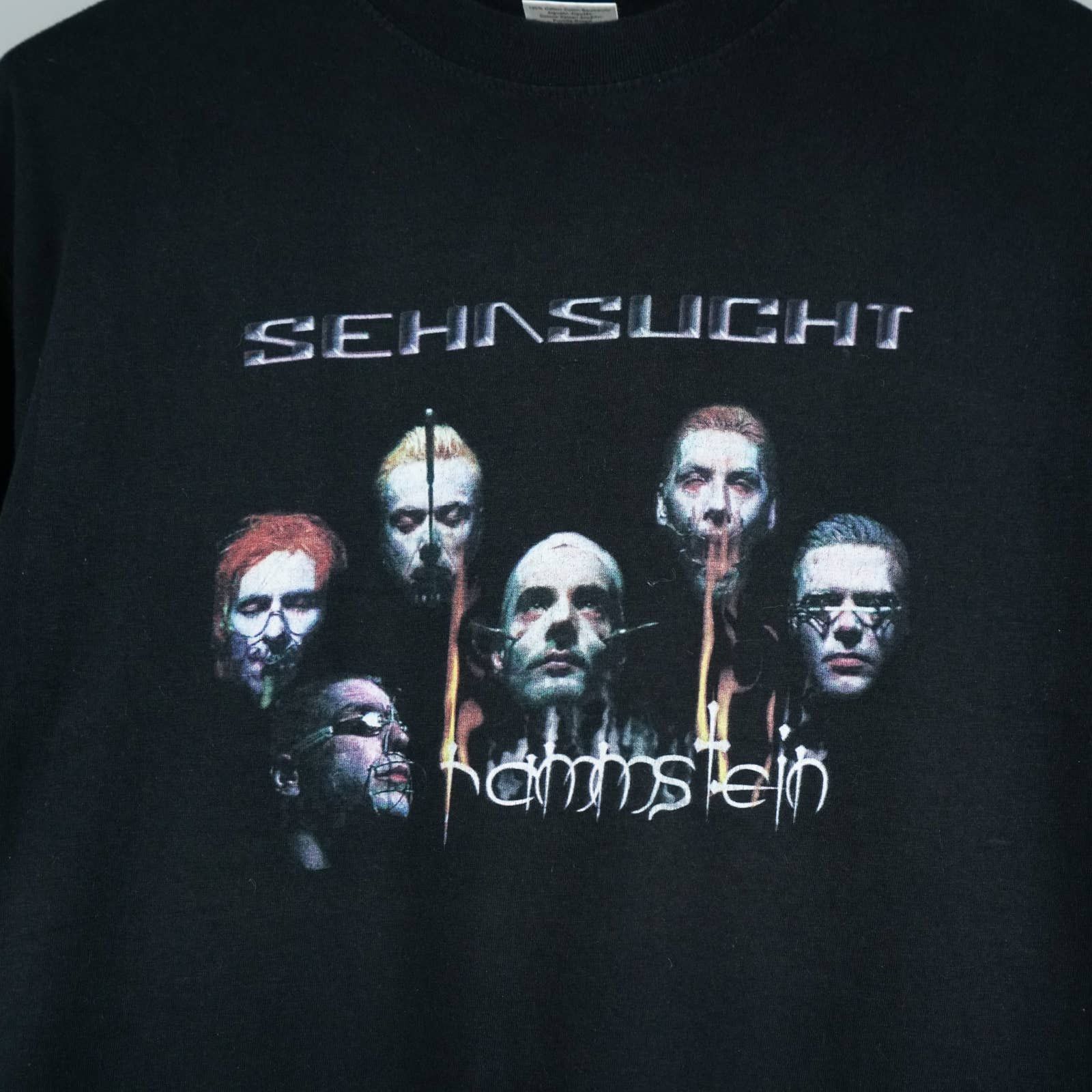 Band Tees × Vintage 1997 rammstein sehnsucht t-shirt Size US L / EU 52-54 / 3 - 2 Thumbnail