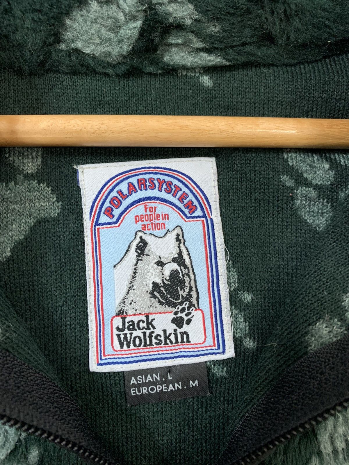 Jack Wolfskin Jack Wolfskin Monogram Fleece Sweater Size US L / EU 52-54 / 3 - 5 Thumbnail