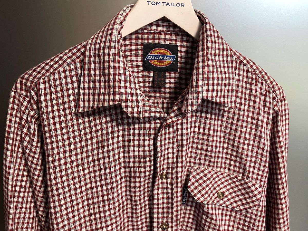 Dickies Dickies mens adult vintage y2k checkered shirt button up Size US M / EU 48-50 / 2 - 2 Thumbnail