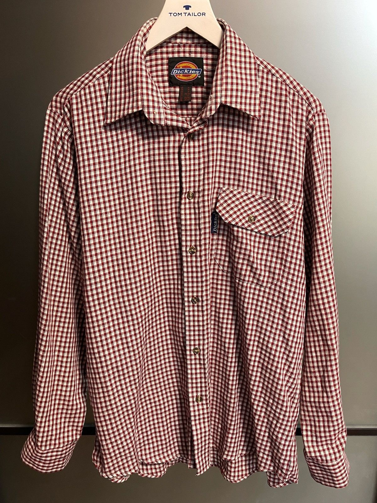 Dickies Dickies mens adult vintage y2k checkered shirt button up Size US M / EU 48-50 / 2 - 1 Thumbnail