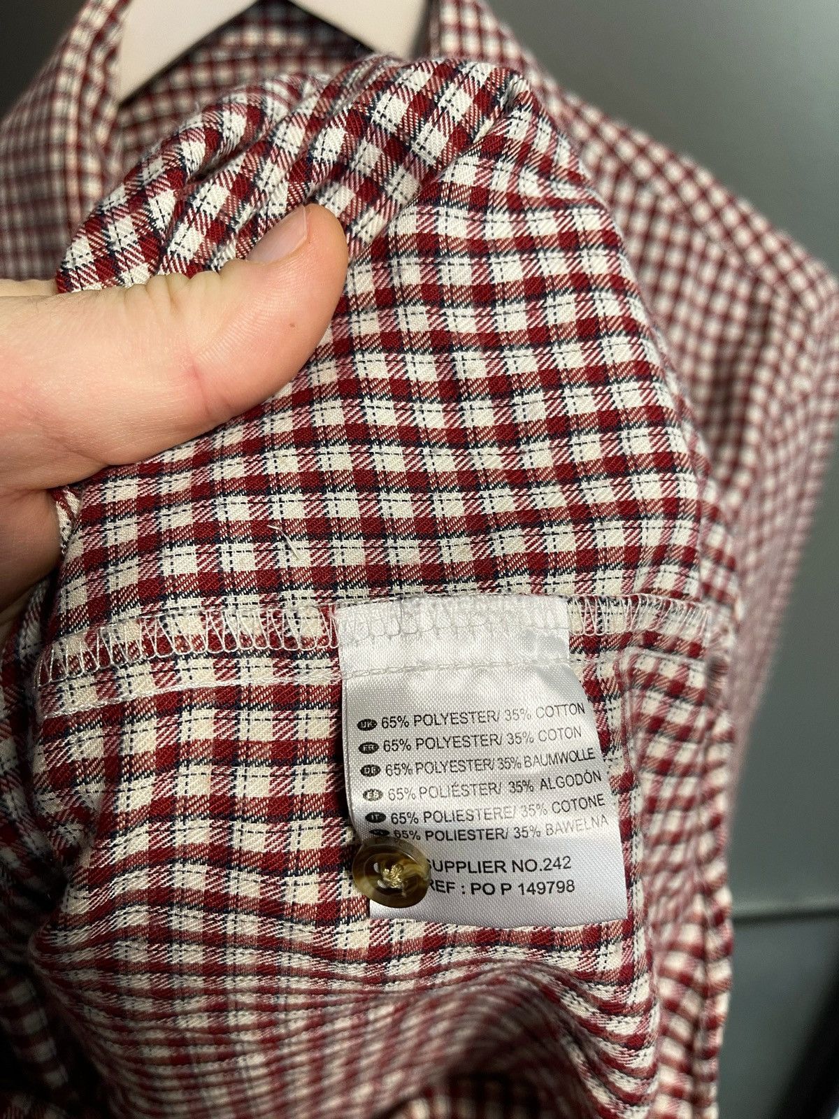 Dickies Dickies mens adult vintage y2k checkered shirt button up Size US M / EU 48-50 / 2 - 6 Thumbnail
