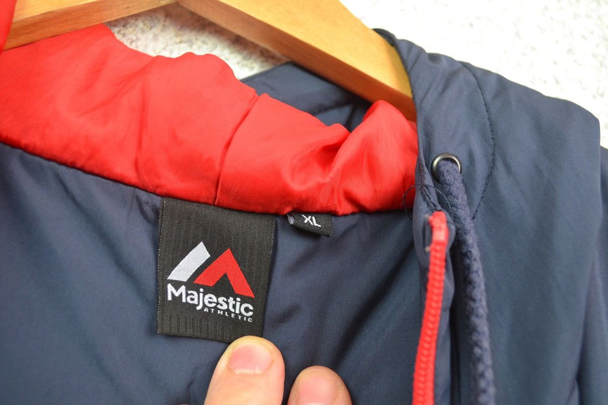 Majestic × New York Yankees New York Yankees vintage majestic jacket anorak hooded mlb Size US XL / EU 56 / 4 - 11 Thumbnail