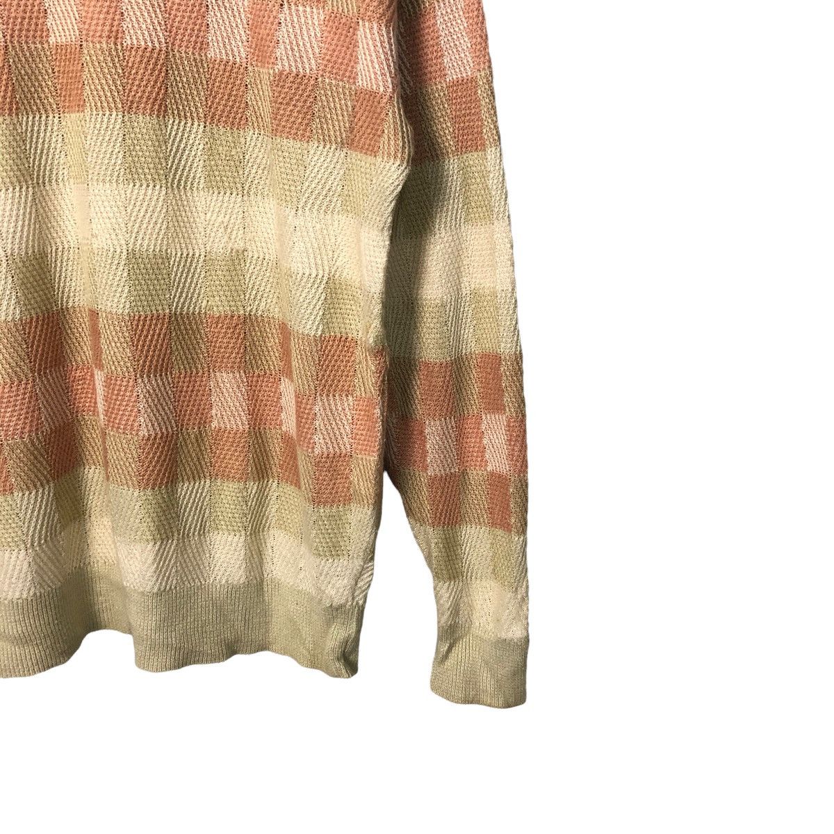Aran Isles Knitwear Vintage Bay Hill Classic Plaid Knitwear Sweater Jumper Size US M / EU 48-50 / 2 - 2 Thumbnail