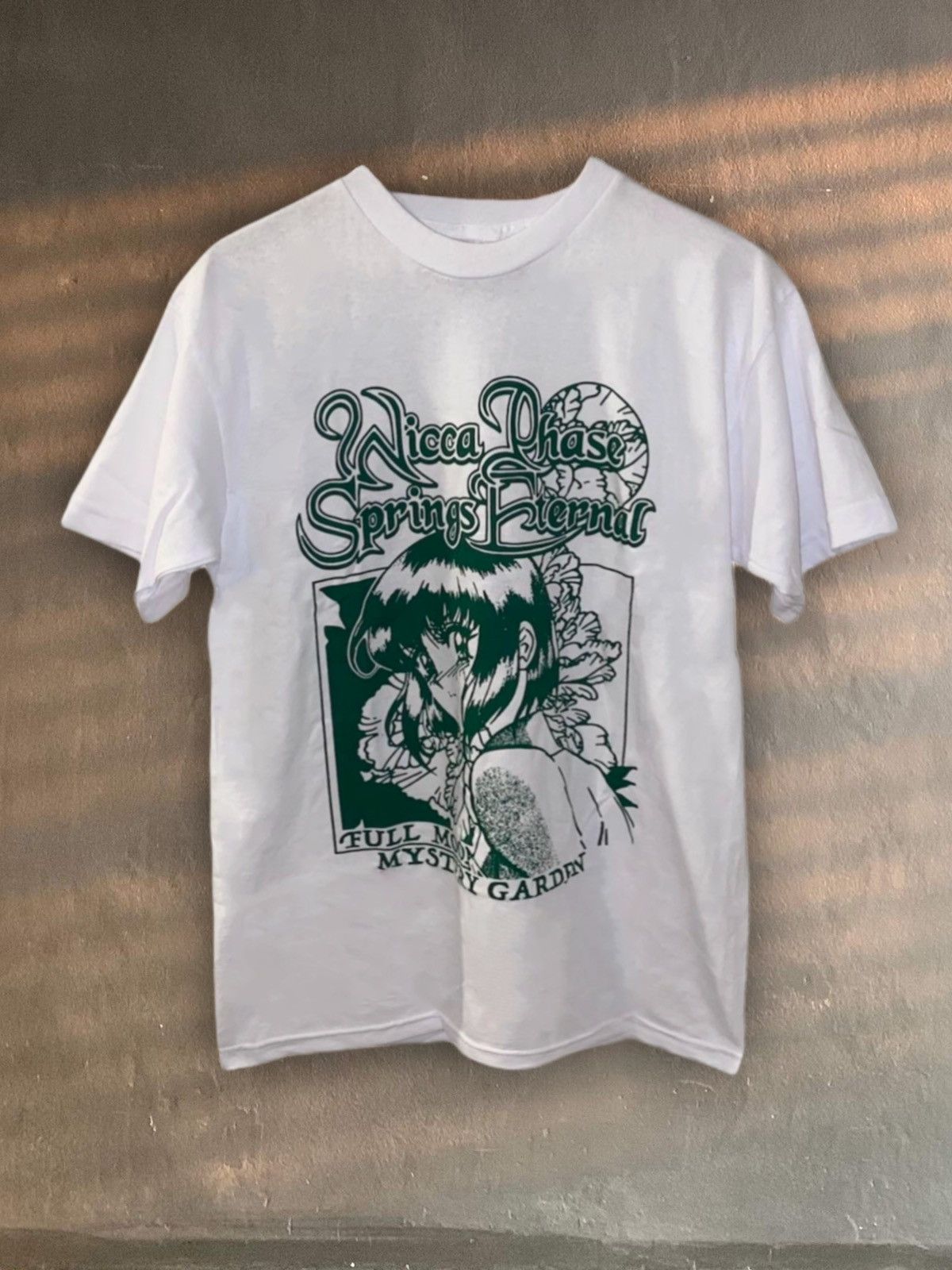 Streetwear ☽ Wicca Phase Springs Eternal Gbc Rare Mystery Anime Girl T Grailed 2946