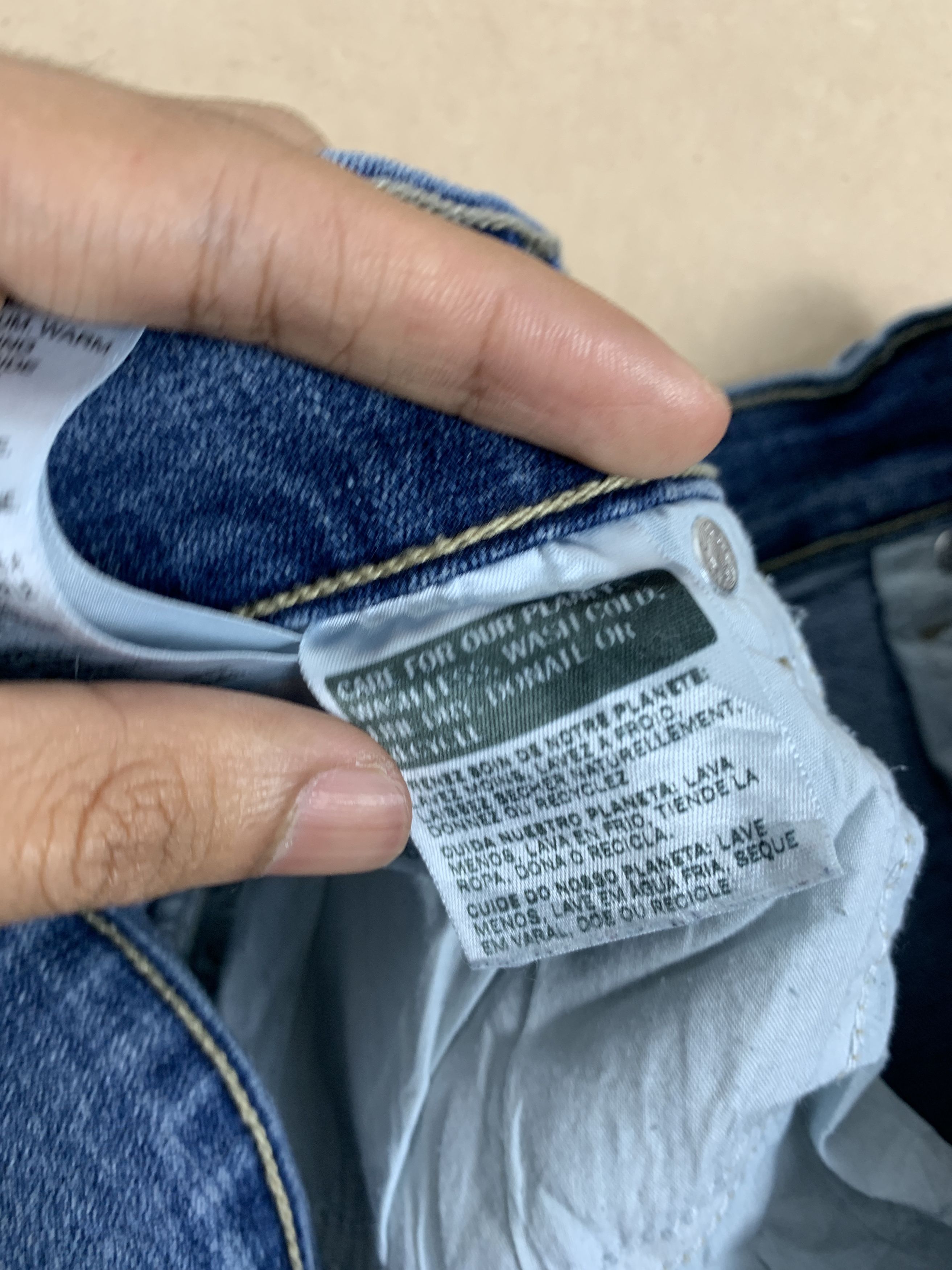 Levi's Vintage LEVI'S 505 Straight Cut Mid Wash Jeans P0205 Size 28" / US 6 / IT 42 - 20 Thumbnail