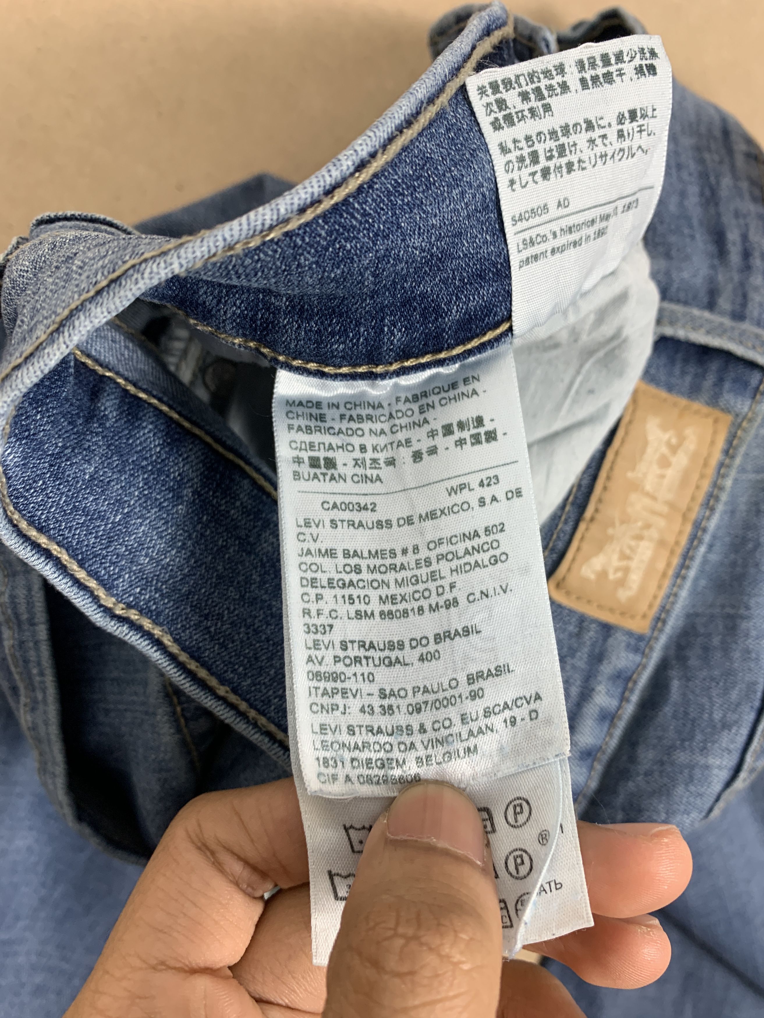 Levi's Vintage LEVI'S 505 Straight Cut Mid Wash Jeans P0205 Size 28" / US 6 / IT 42 - 10 Thumbnail