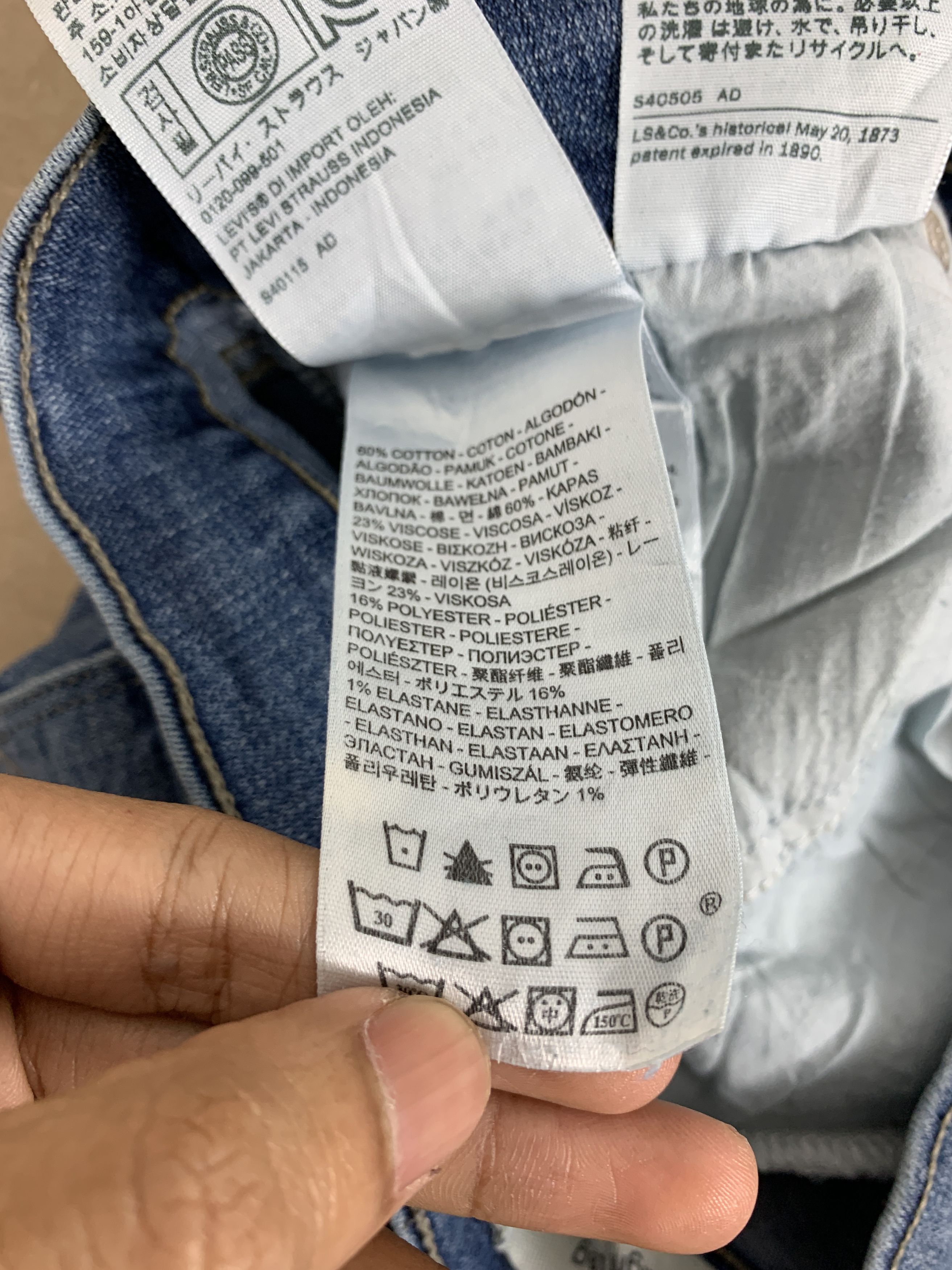 Levi's Vintage LEVI'S 505 Straight Cut Mid Wash Jeans P0205 Size 28" / US 6 / IT 42 - 12 Thumbnail