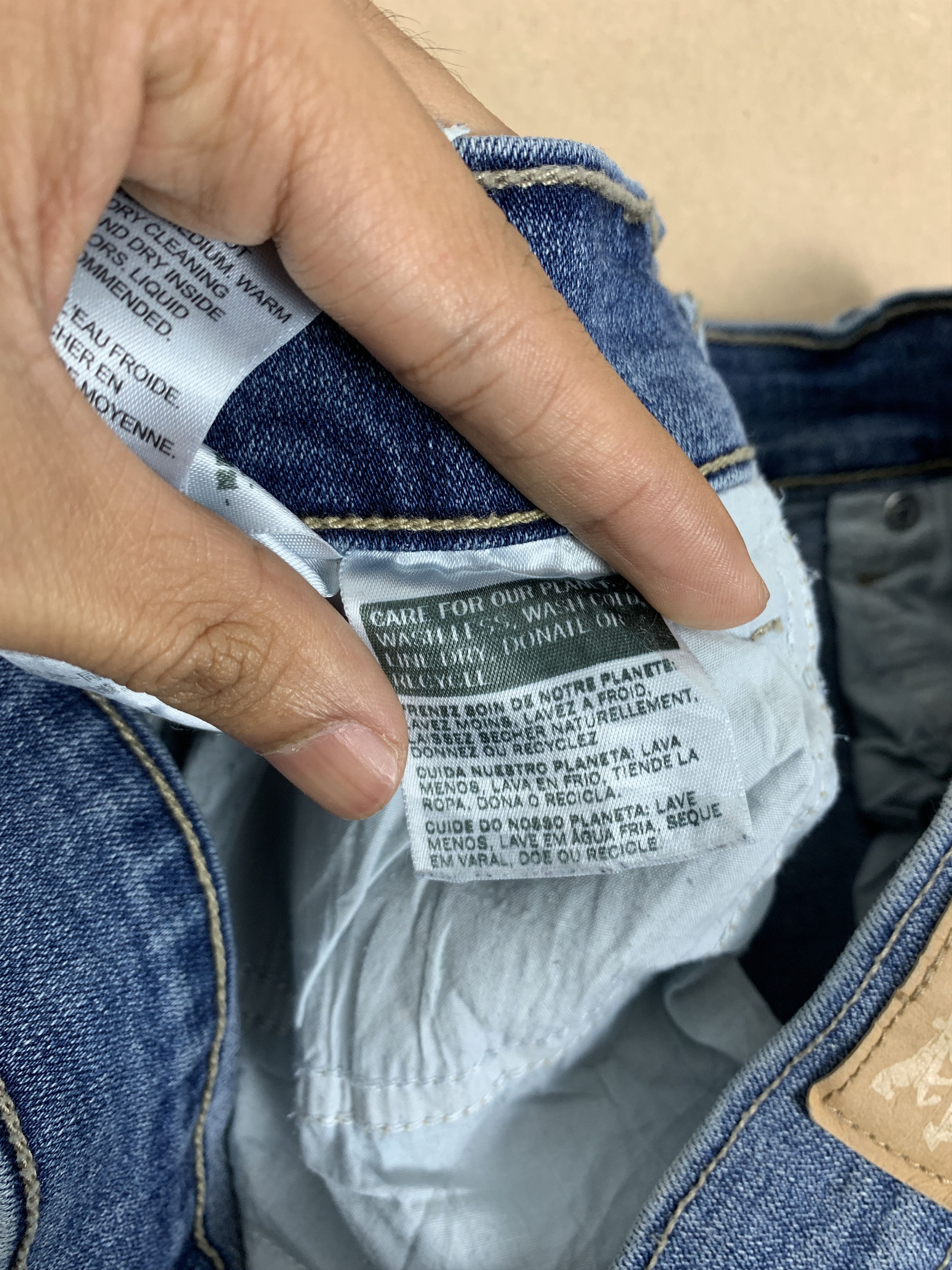 Levi's Vintage LEVI'S 505 Straight Cut Mid Wash Jeans P0205 Size 28" / US 6 / IT 42 - 21 Thumbnail