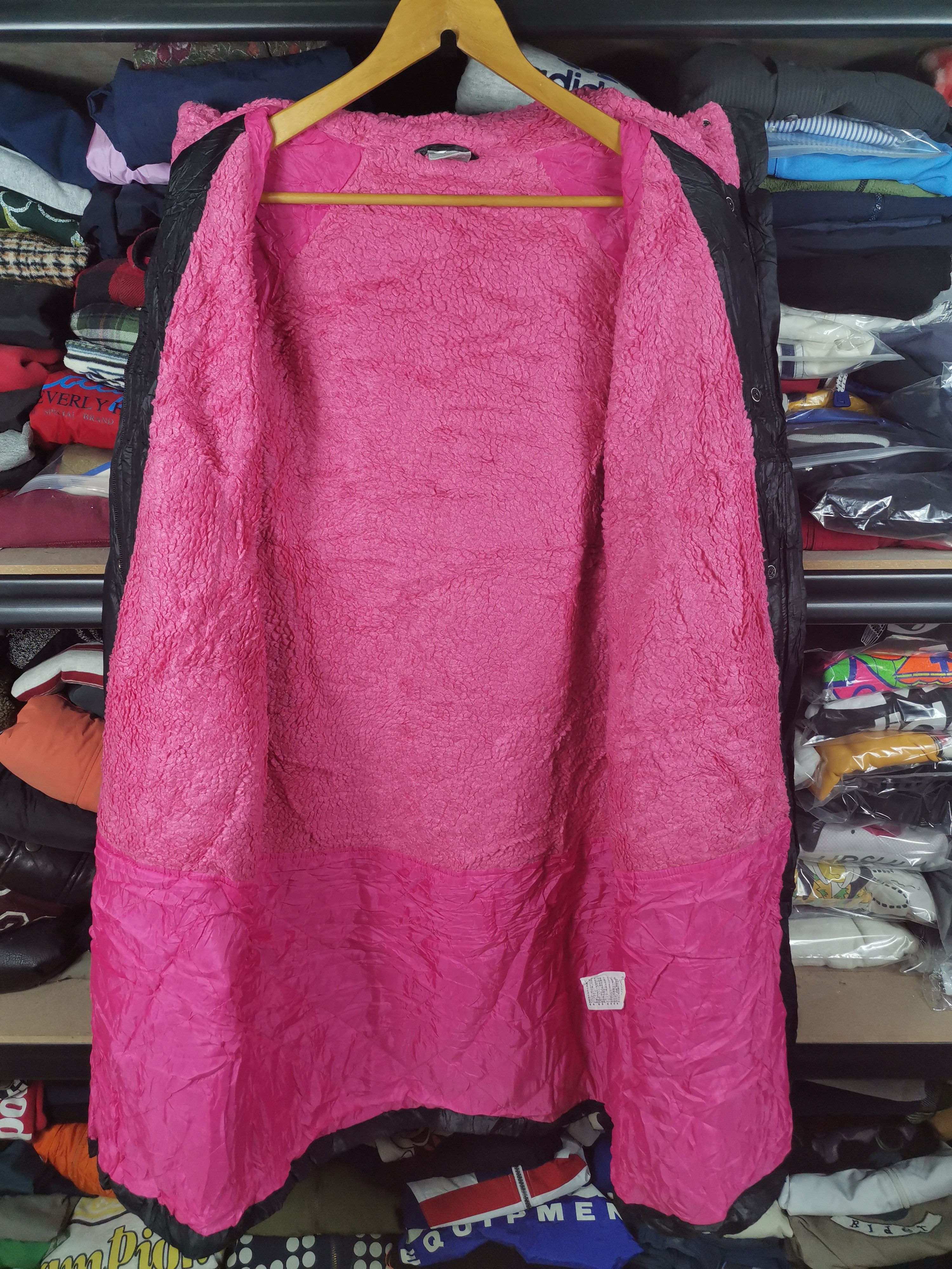 Nike Vintage Nike Sherpa Long Jacket Women Size M / US 6-8 / IT 42-44 - 3 Thumbnail