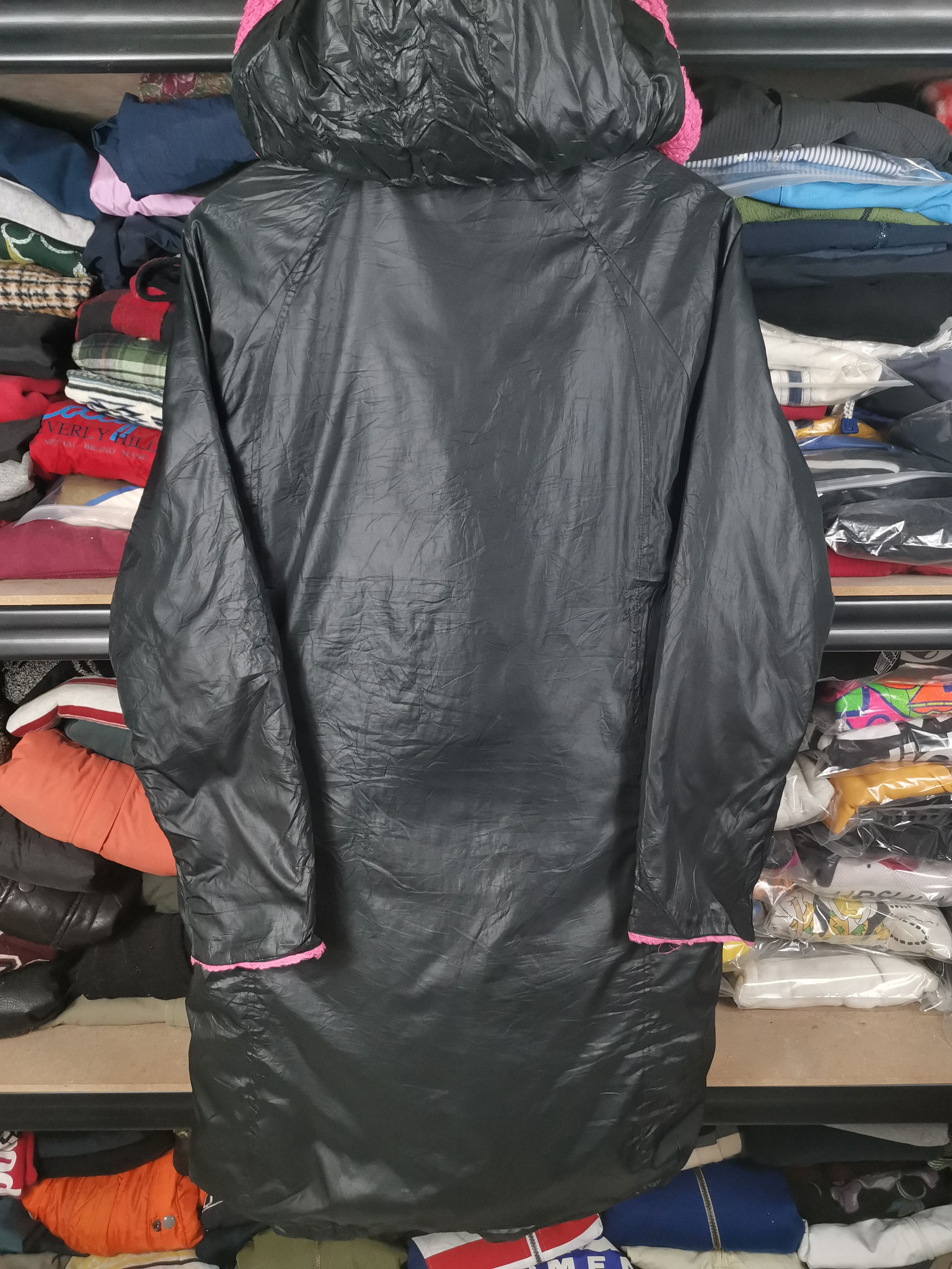 Nike Vintage Nike Sherpa Long Jacket Women Size M / US 6-8 / IT 42-44 - 4 Thumbnail