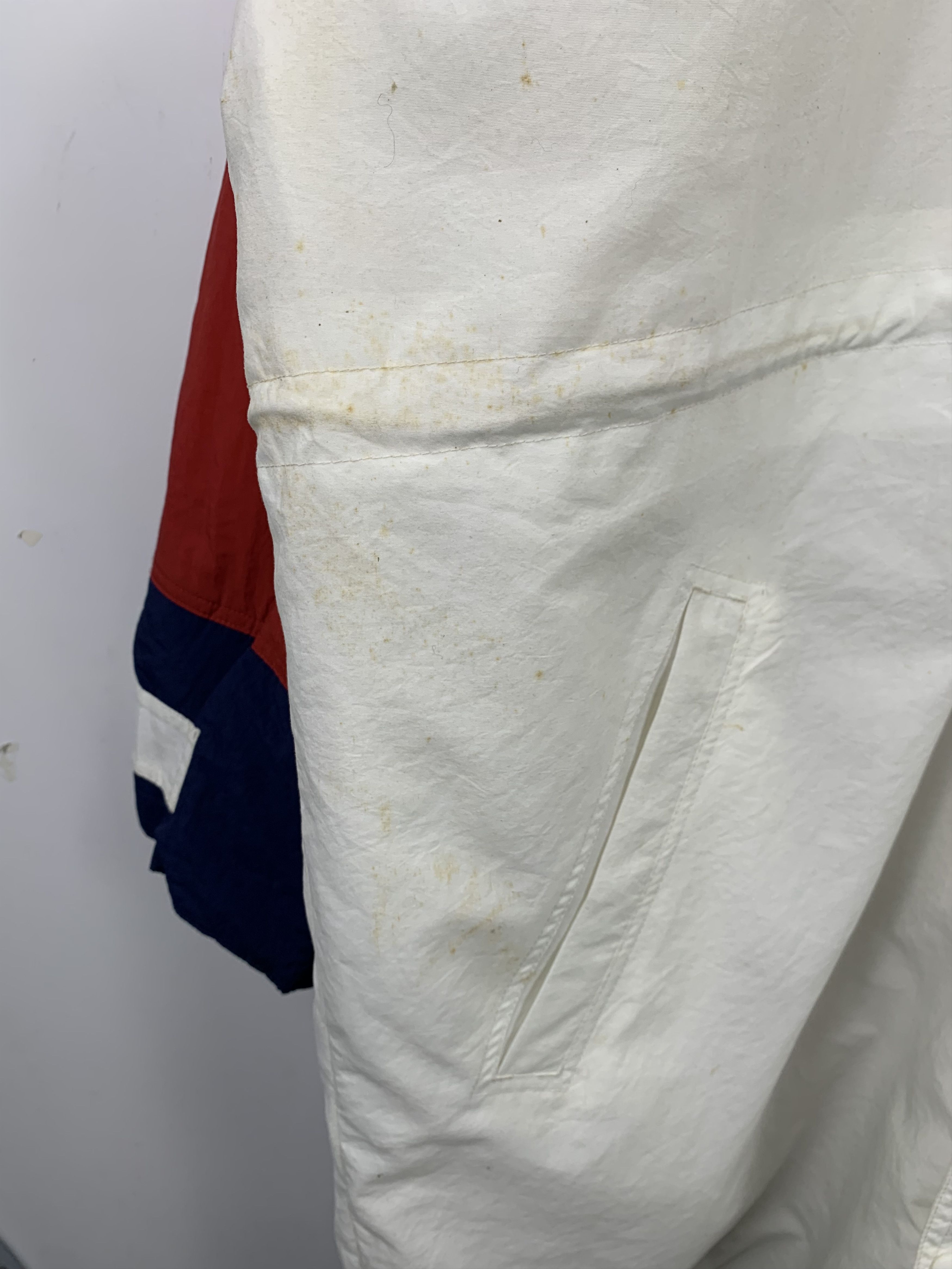 Nike Vintage Nike Swoosh Big Logo Sherpa Lining Jacket J0433 Size US XL / EU 56 / 4 - 8 Thumbnail