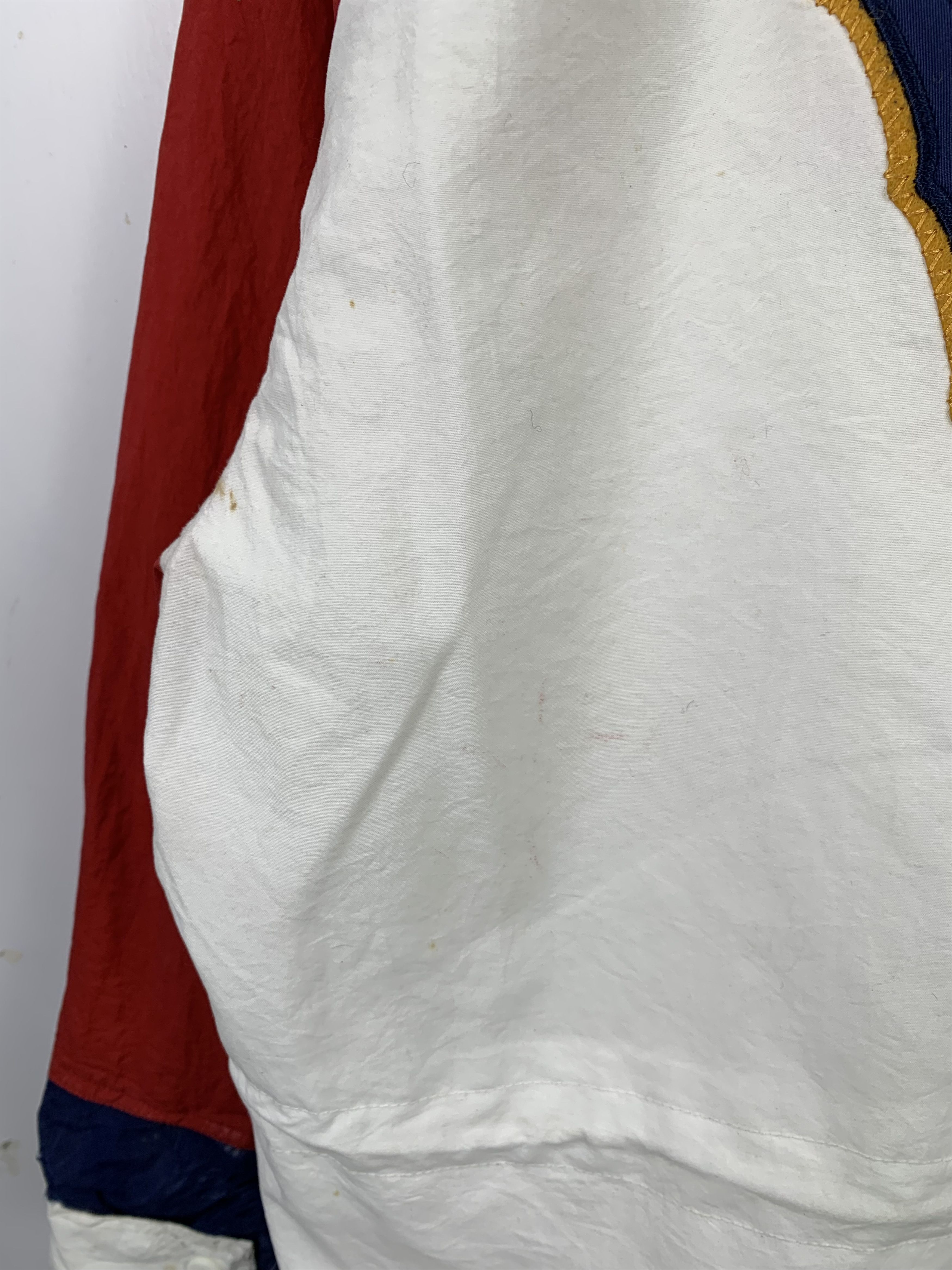 Nike Vintage Nike Swoosh Big Logo Sherpa Lining Jacket J0433 Size US XL / EU 56 / 4 - 17 Thumbnail