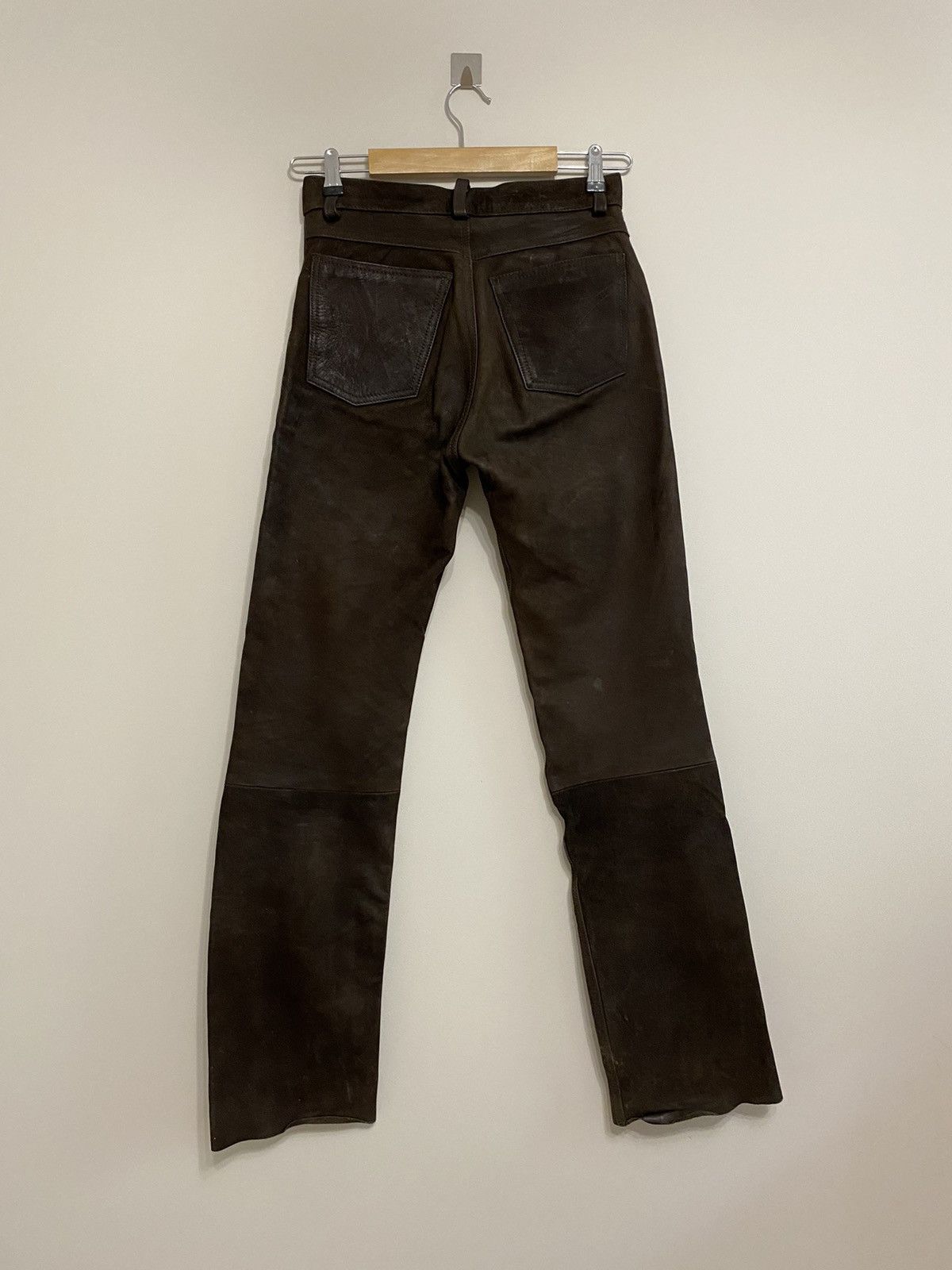Vintage vintage japanese leather pants rick owens playboi carti | Grailed