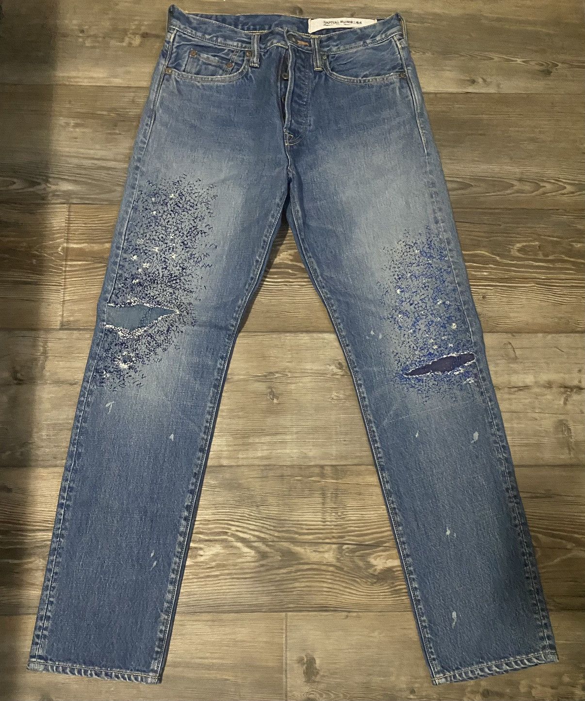 Kapital 14 Oz Denim 5 P Monkey Cisco | Grailed