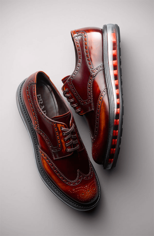 Prada Rare Prada Levitate Brogue airmax sole Grailed