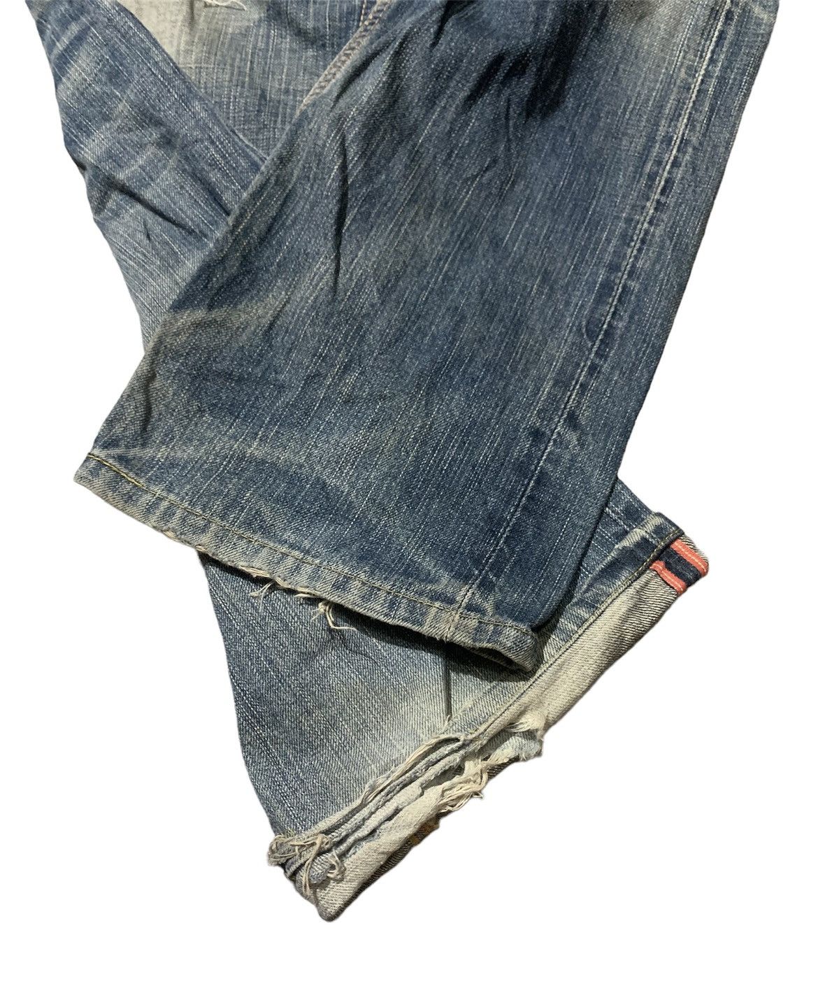 Edwin Vintage 90s Edwin 503 Selvedge Straight Jeans Made In Japan Size US 32 / EU 48 - 2 Thumbnail