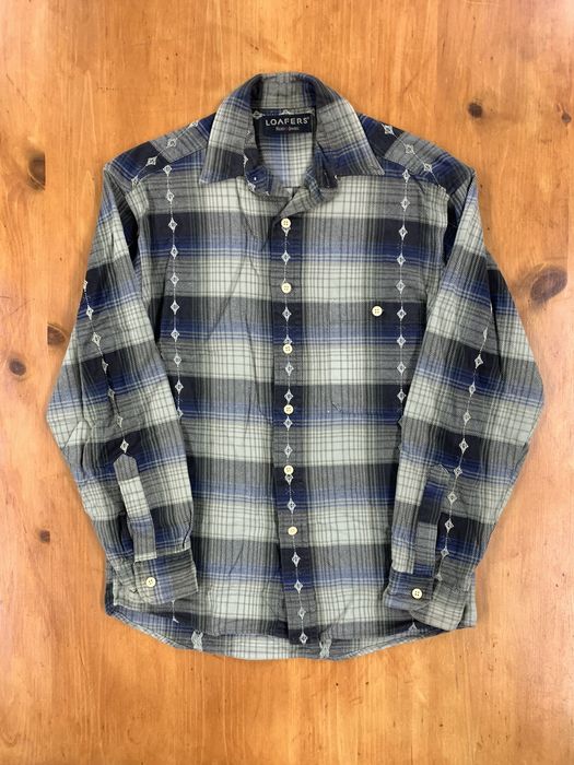 Vintage Vintage Diamond Flannel Shirt | Grailed