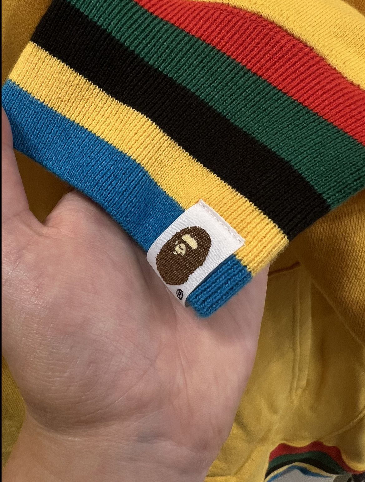 Bape Bape Shark Yellow Hoodie Size US XXL / EU 58 / 5 - 3 Thumbnail