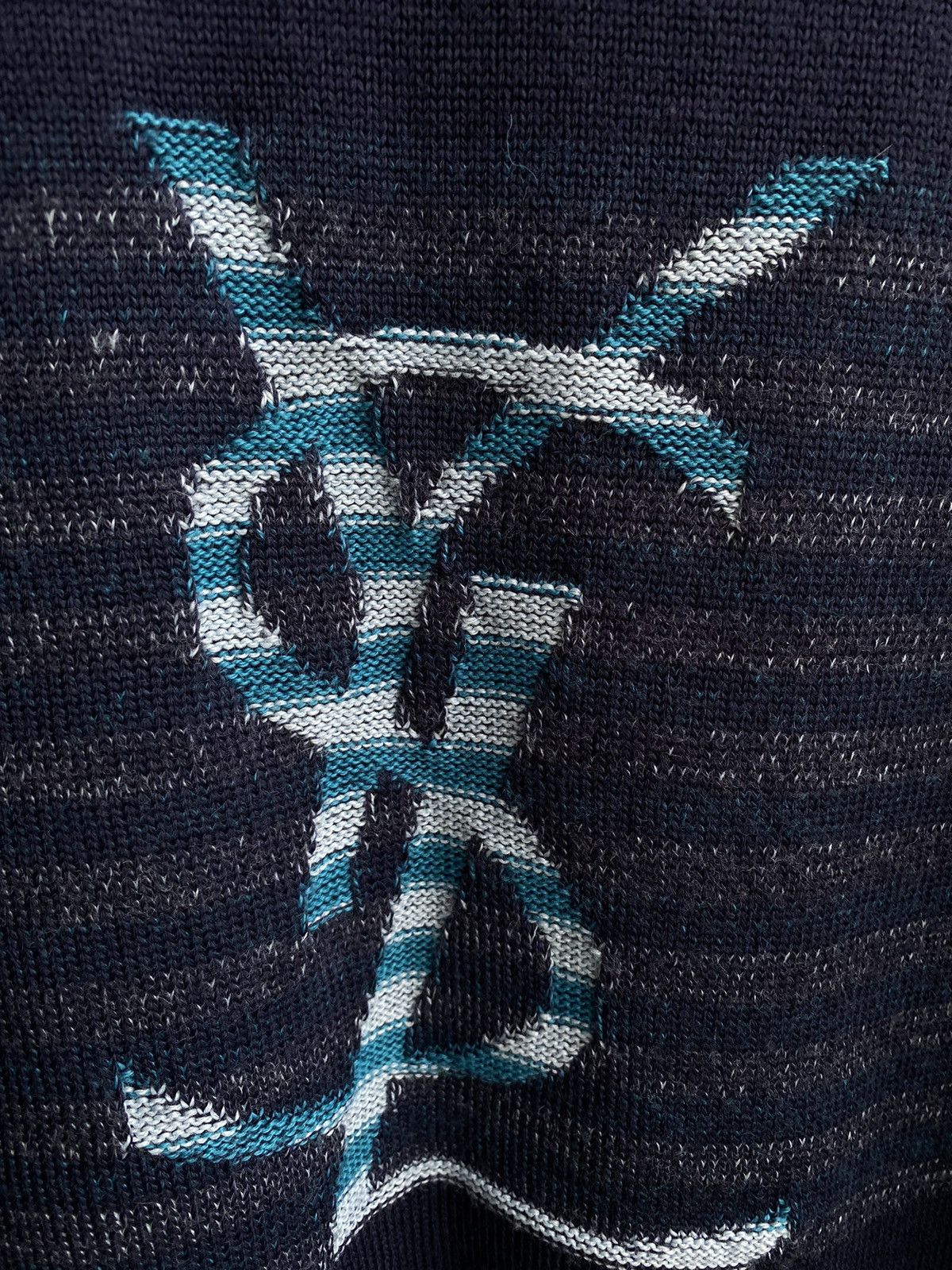 Yves Saint Laurent YSL Sweater Wool Yves Saint Laurent Sweater Size US L / EU 52-54 / 3 - 2 Thumbnail