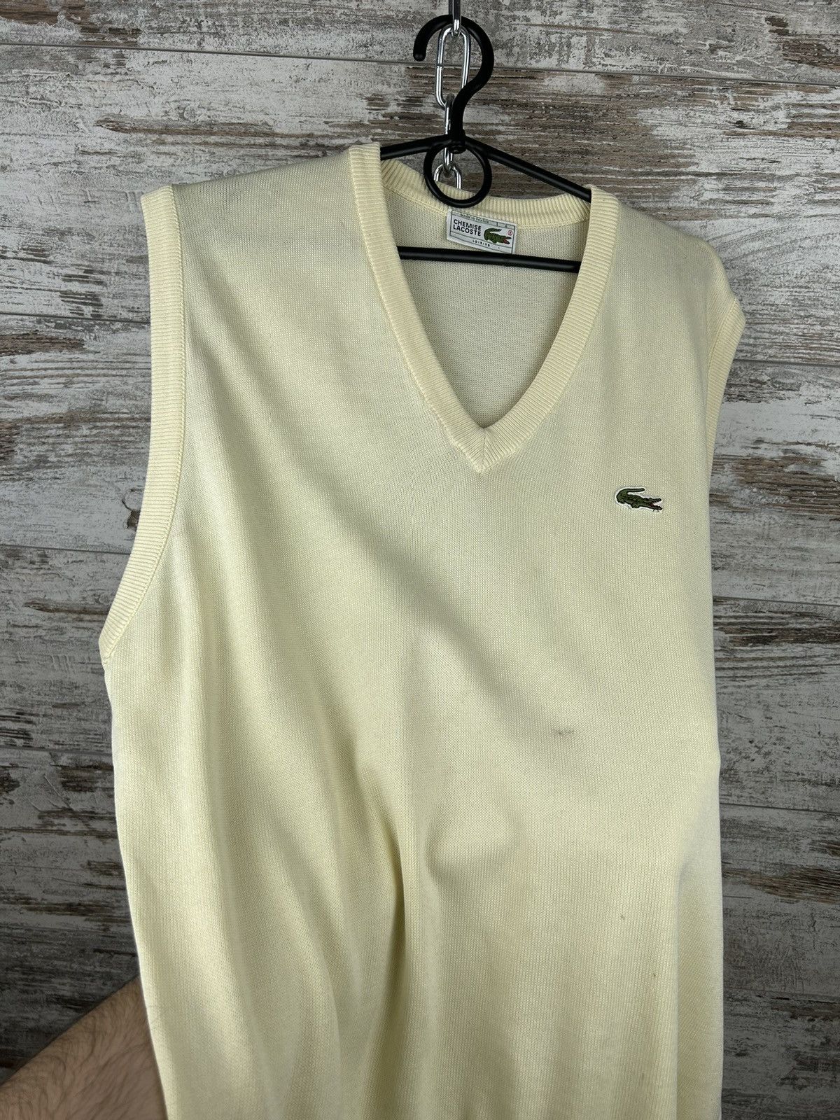 Lacoste × Vintage Mens Vintage Lacoste Vest Streetwear rare y2k Size US M / EU 48-50 / 2 - 5 Thumbnail