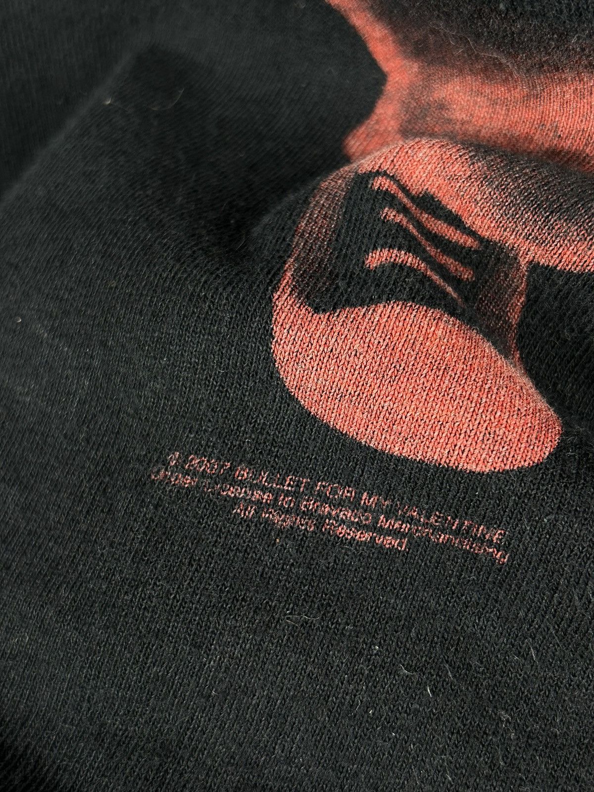 Band Tees × Vintage Mens Vintage Bullet for My Valentine T Shirt rock band tee Size US XL / EU 56 / 4 - 10 Thumbnail