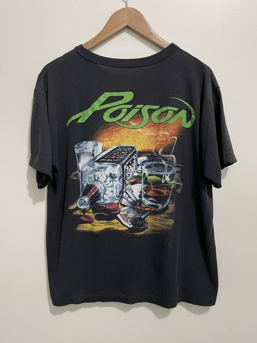 Vintage Vintage Poison Band T-shirt | Grailed