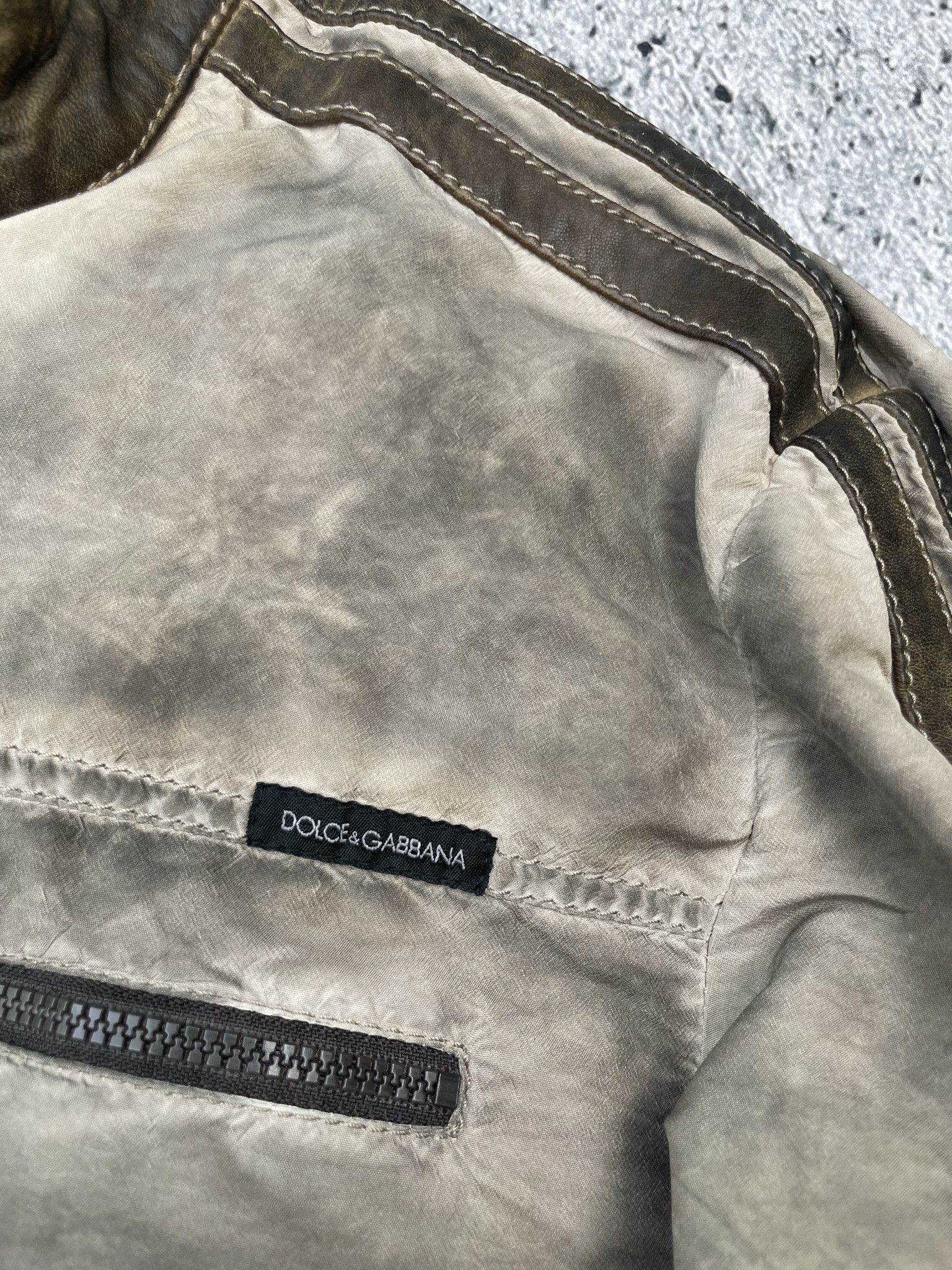 Dolce & Gabbana Archive y2k dolce gabbana biker jacket Size US S / EU 44-46 / 1 - 5 Thumbnail