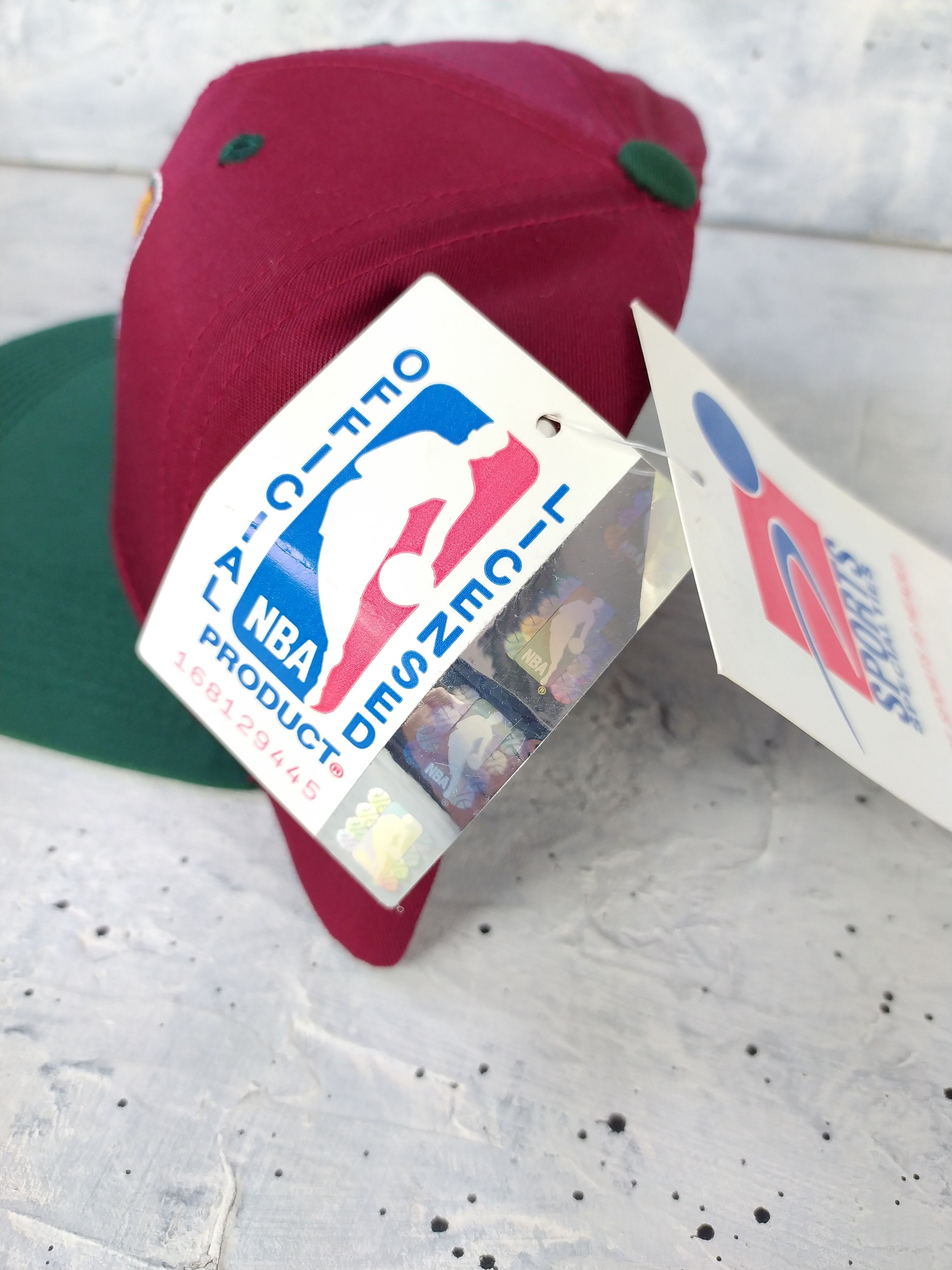 NBA Seattle SuperSonics - vintage 90s NBA snapback hat Size ONE SIZE - 5 Thumbnail