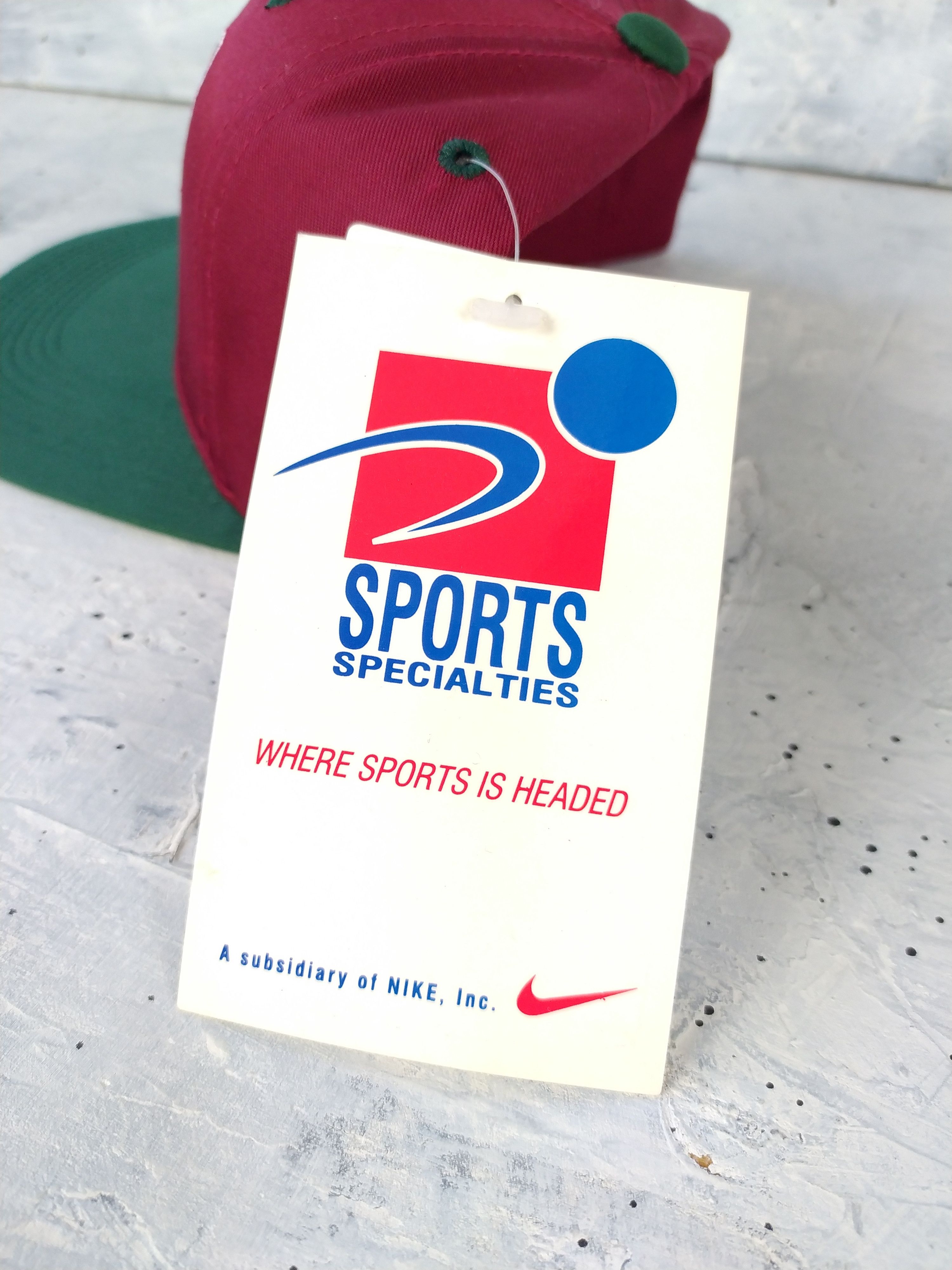 NBA Seattle SuperSonics - vintage 90s NBA snapback hat Size ONE SIZE - 4 Thumbnail