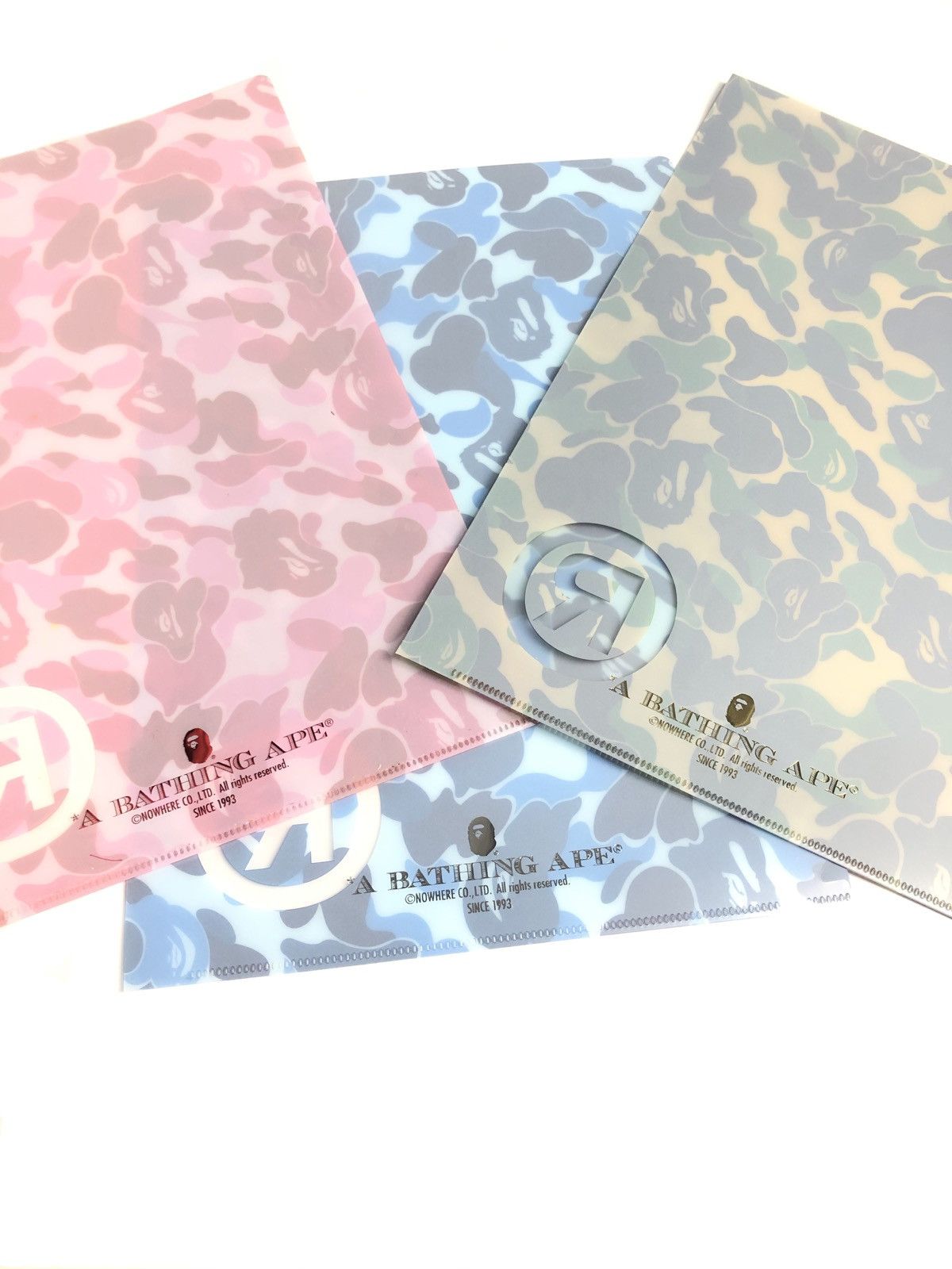 Bape × Vintage A Bathing ape Bape Camo A4 size File Japan exclusive Size ONE SIZE - 2 Thumbnail